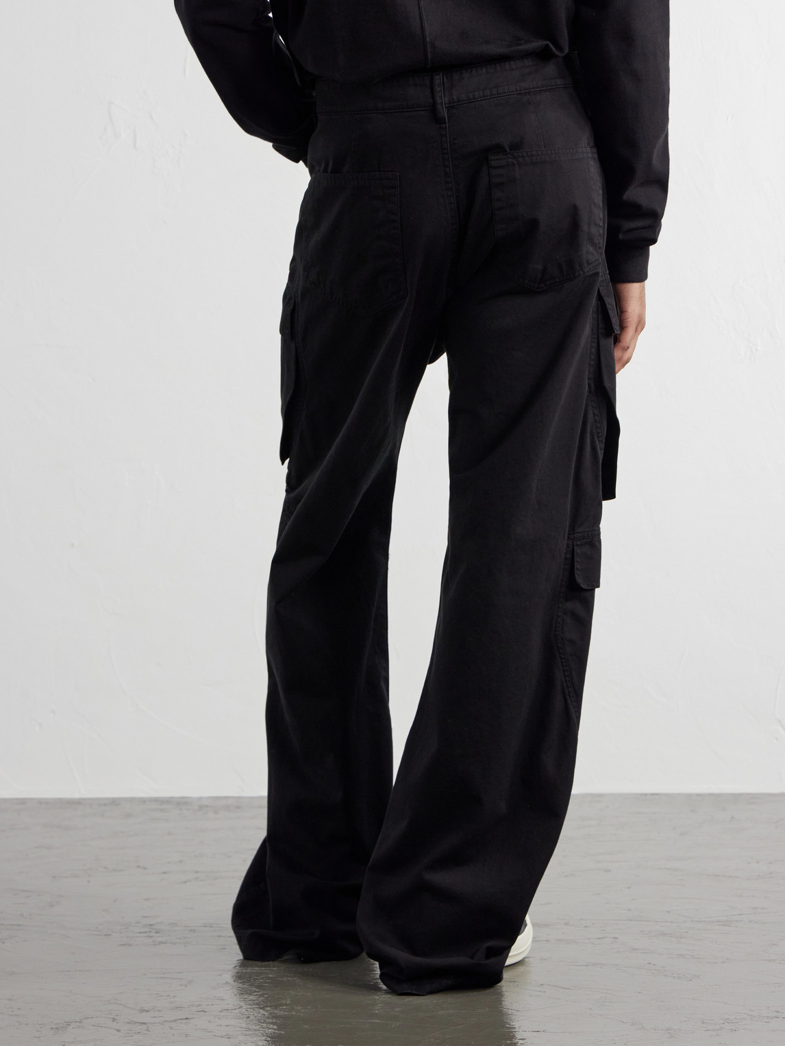 Drkshdw By Rick Owens - Wide-Leg Cargo Jeans