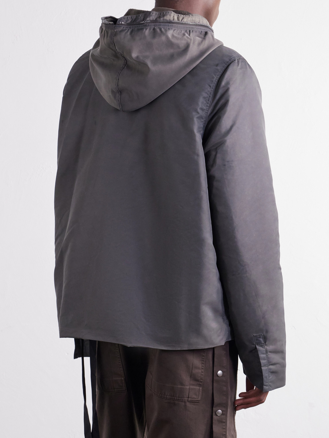 Drkshdw By Rick Owens - Gimp Shell Hooded Jacket