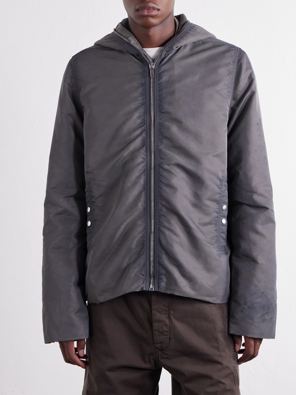 Drkshdw By Rick Owens - Gimp Shell Hooded Jacket
