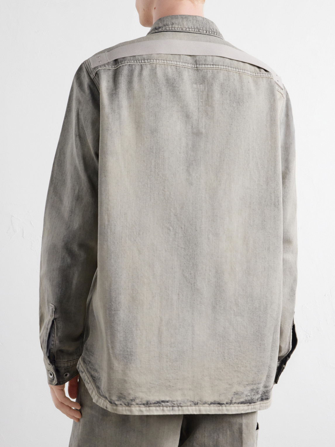 Drkshdw By Rick Owens - Washed-Denim Overshirt