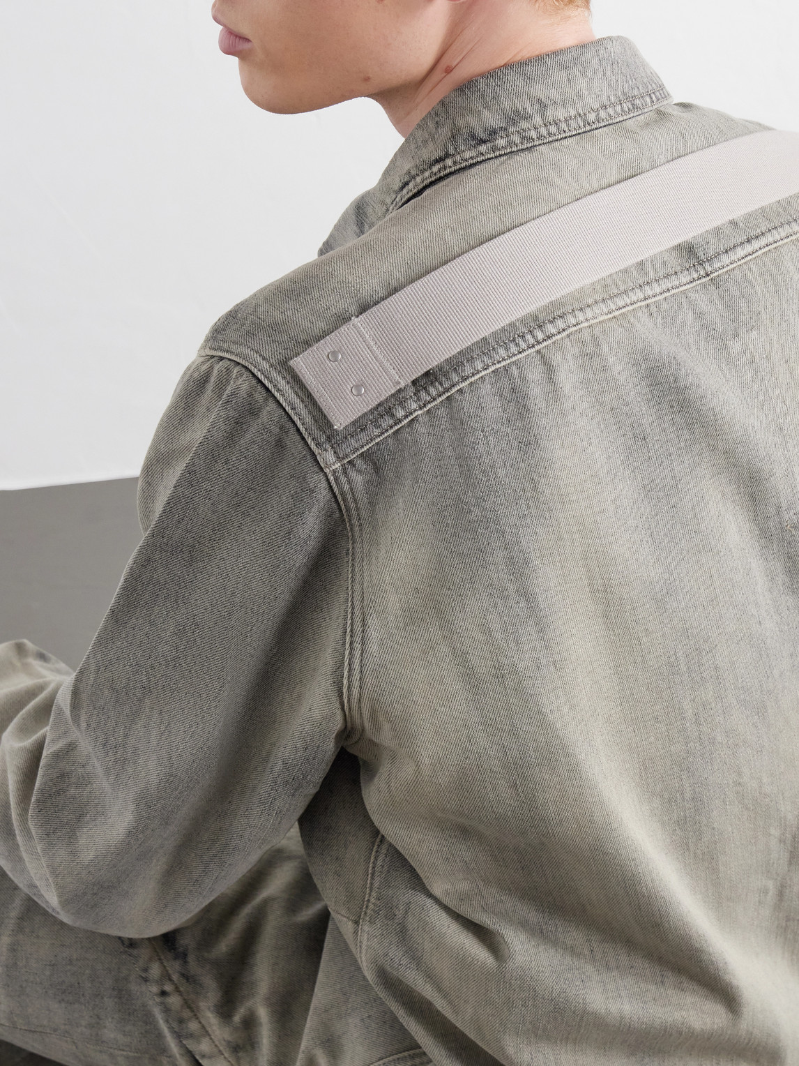 Drkshdw By Rick Owens - Washed-Denim Overshirt