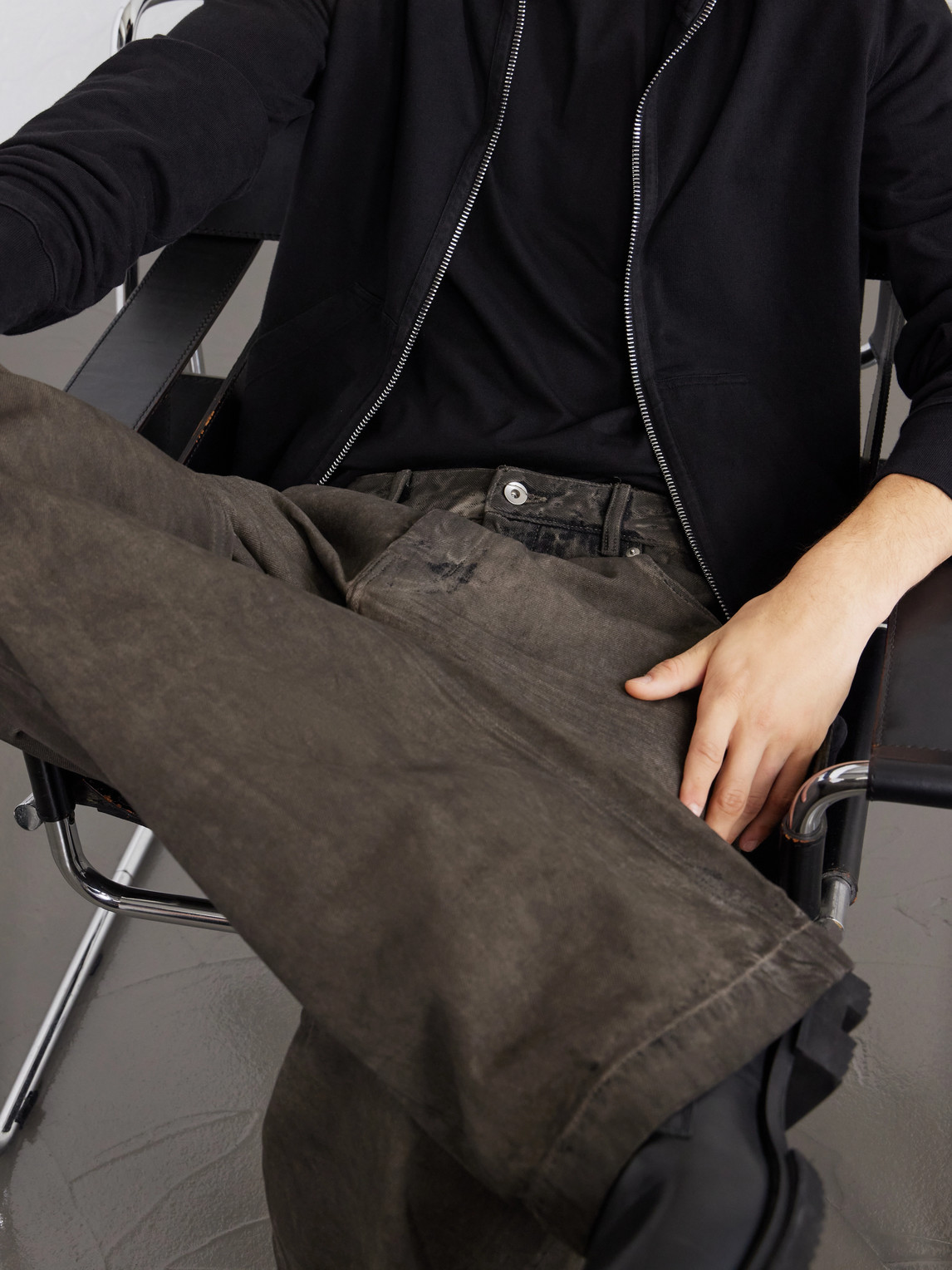 Drkshdw By Rick Owens - Geth Wide-Leg Jeans