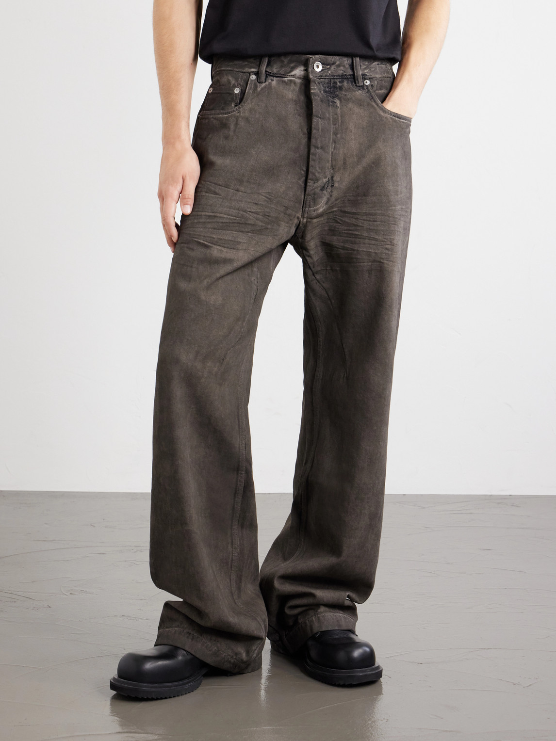 Drkshdw By Rick Owens - Geth Wide-Leg Jeans