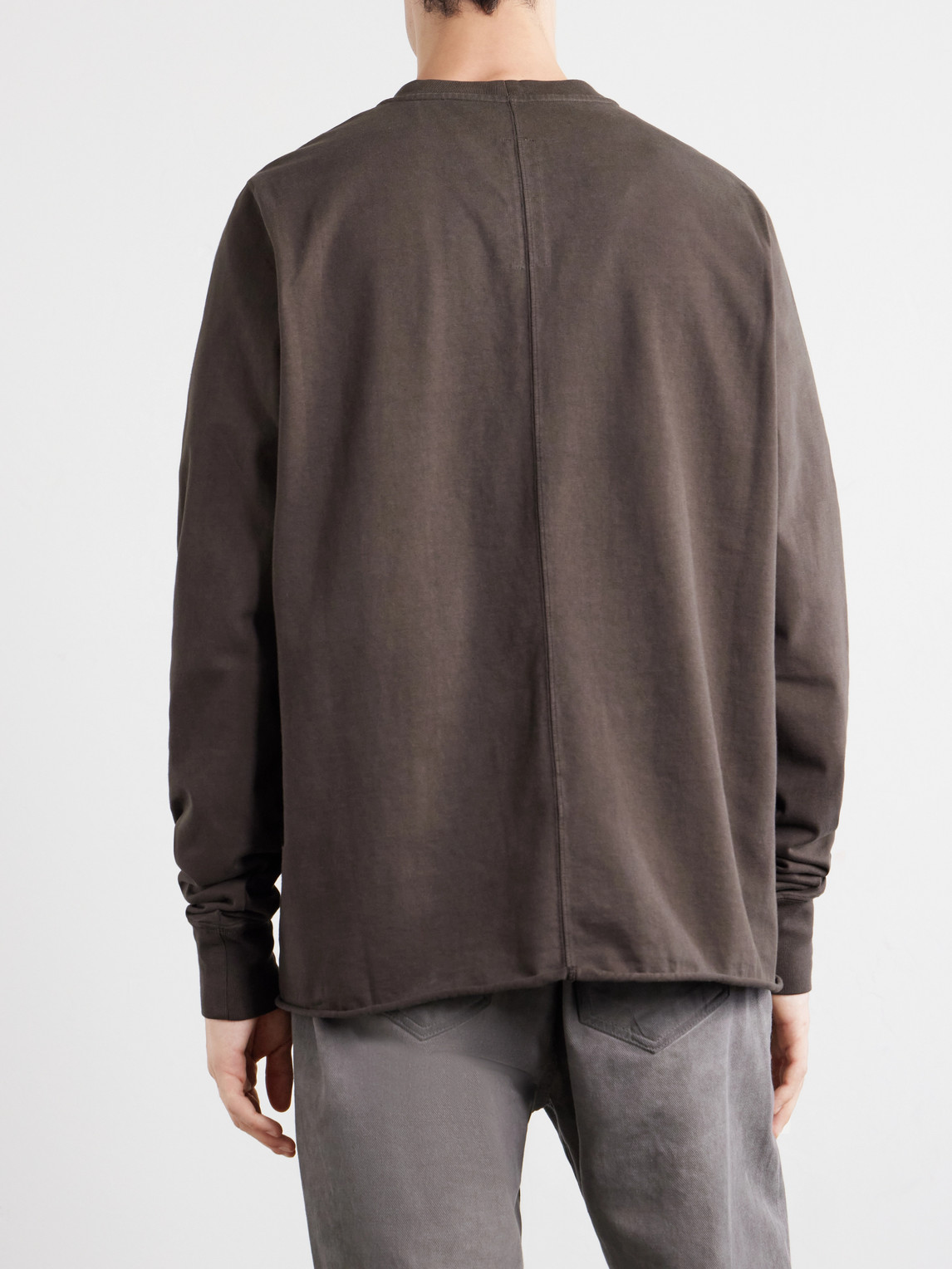 Drkshdw By Rick Owens - Cotton-Jersey Sweatshirt