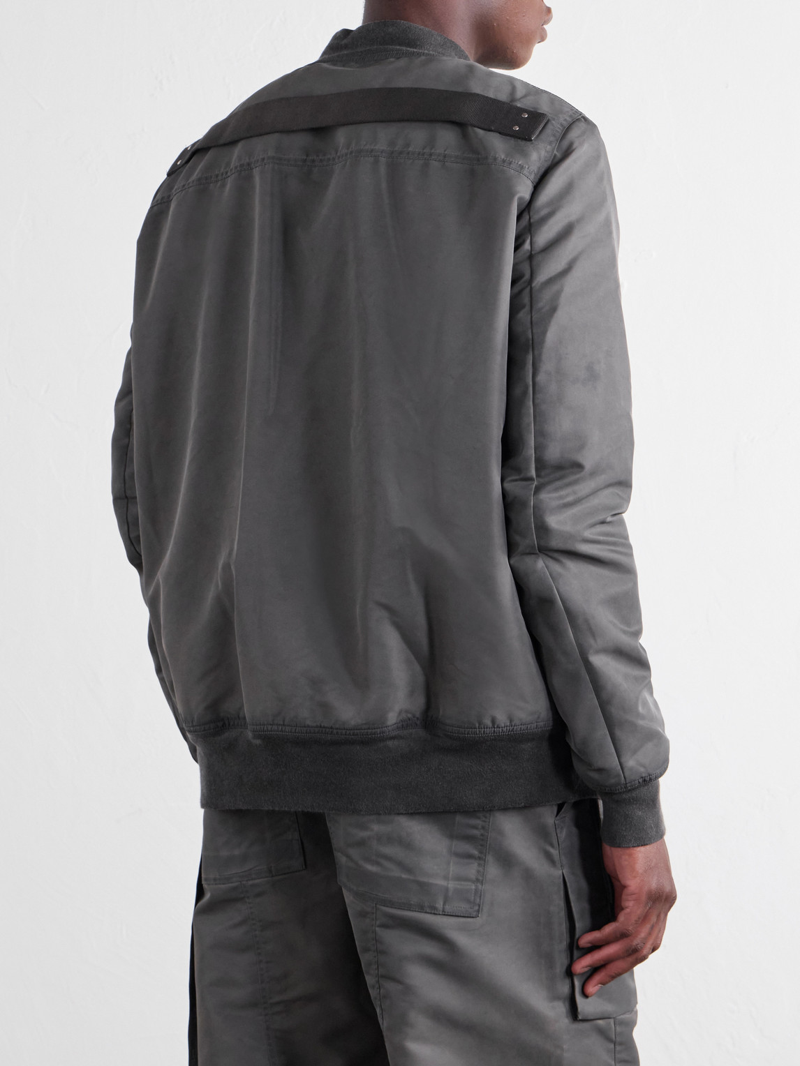 Drkshdw By Rick Owens - Classic Flight Padded Shell Bomber Jacket