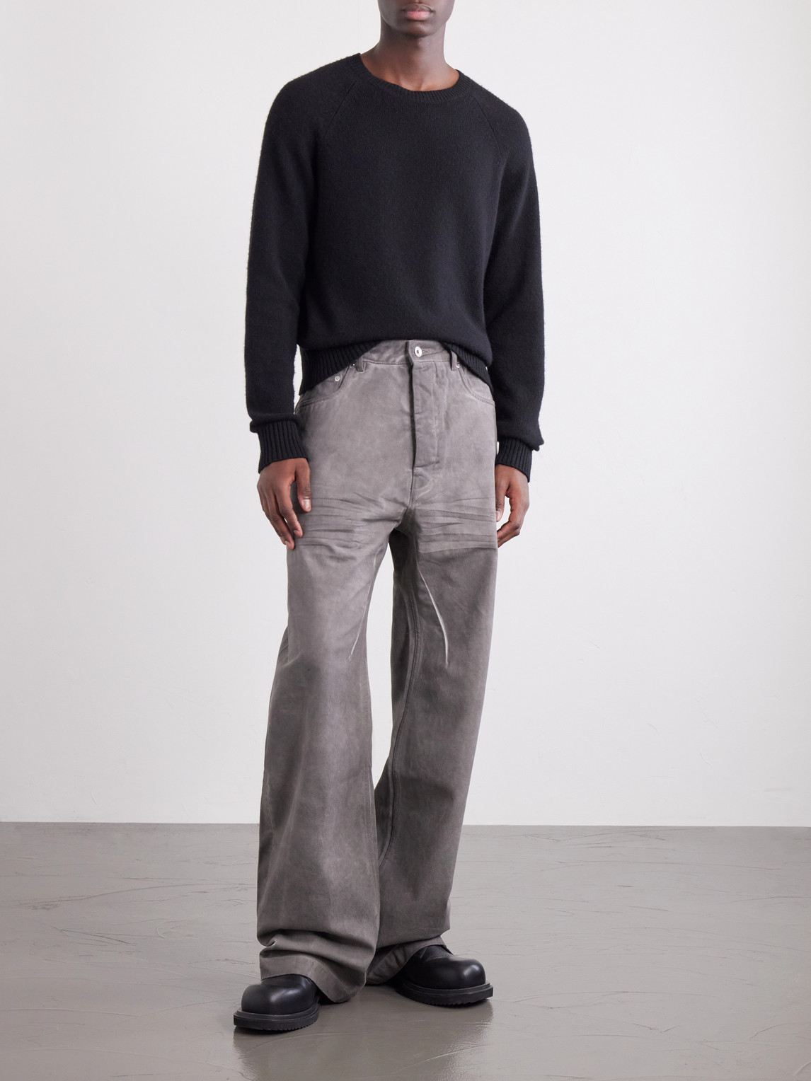 Drkshdw By Rick Owens - Geth Wide-Leg Jeans