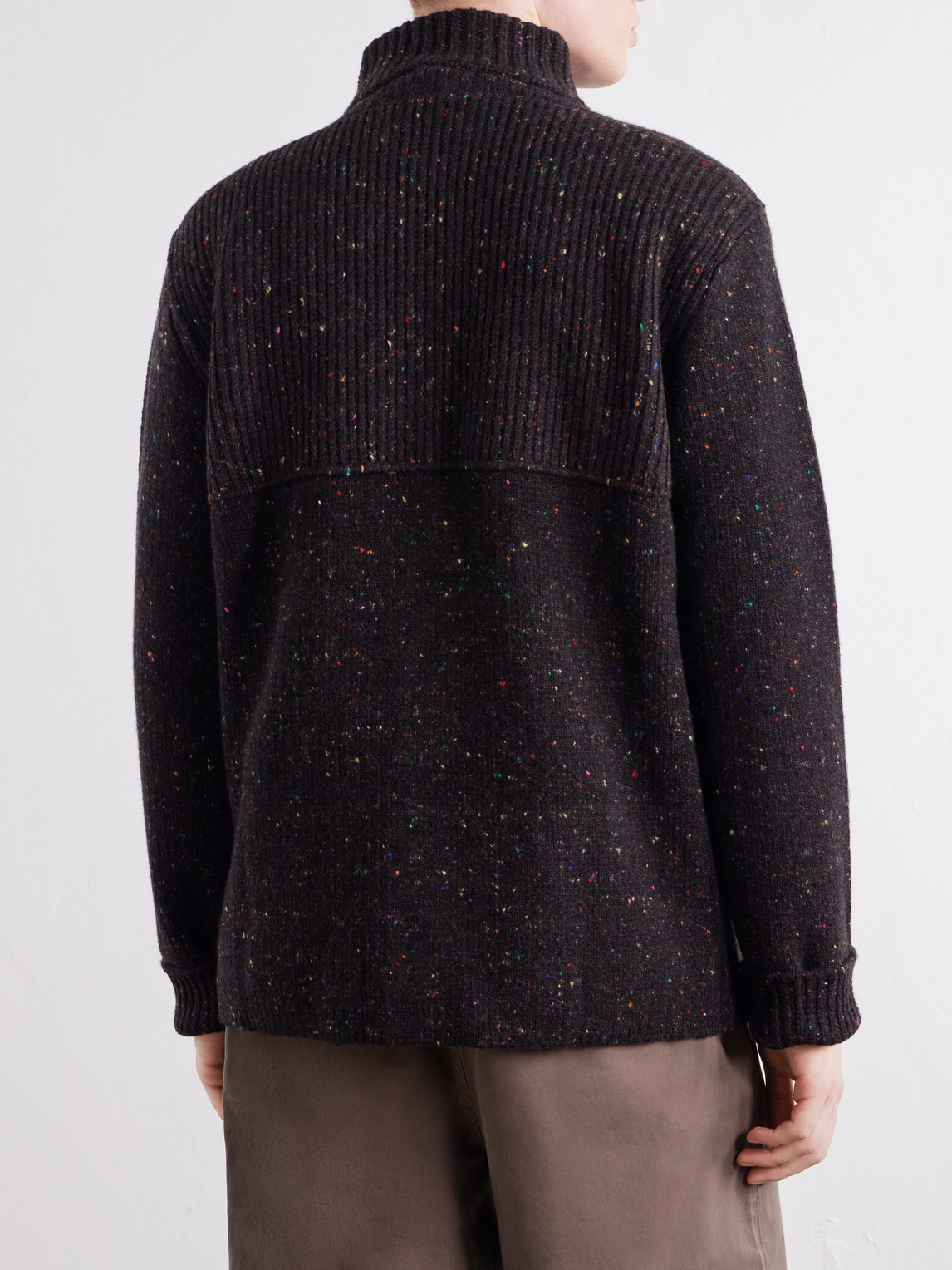 Inis Meáin - Storm Merino Wool And Cashmere-Blend Cardigan