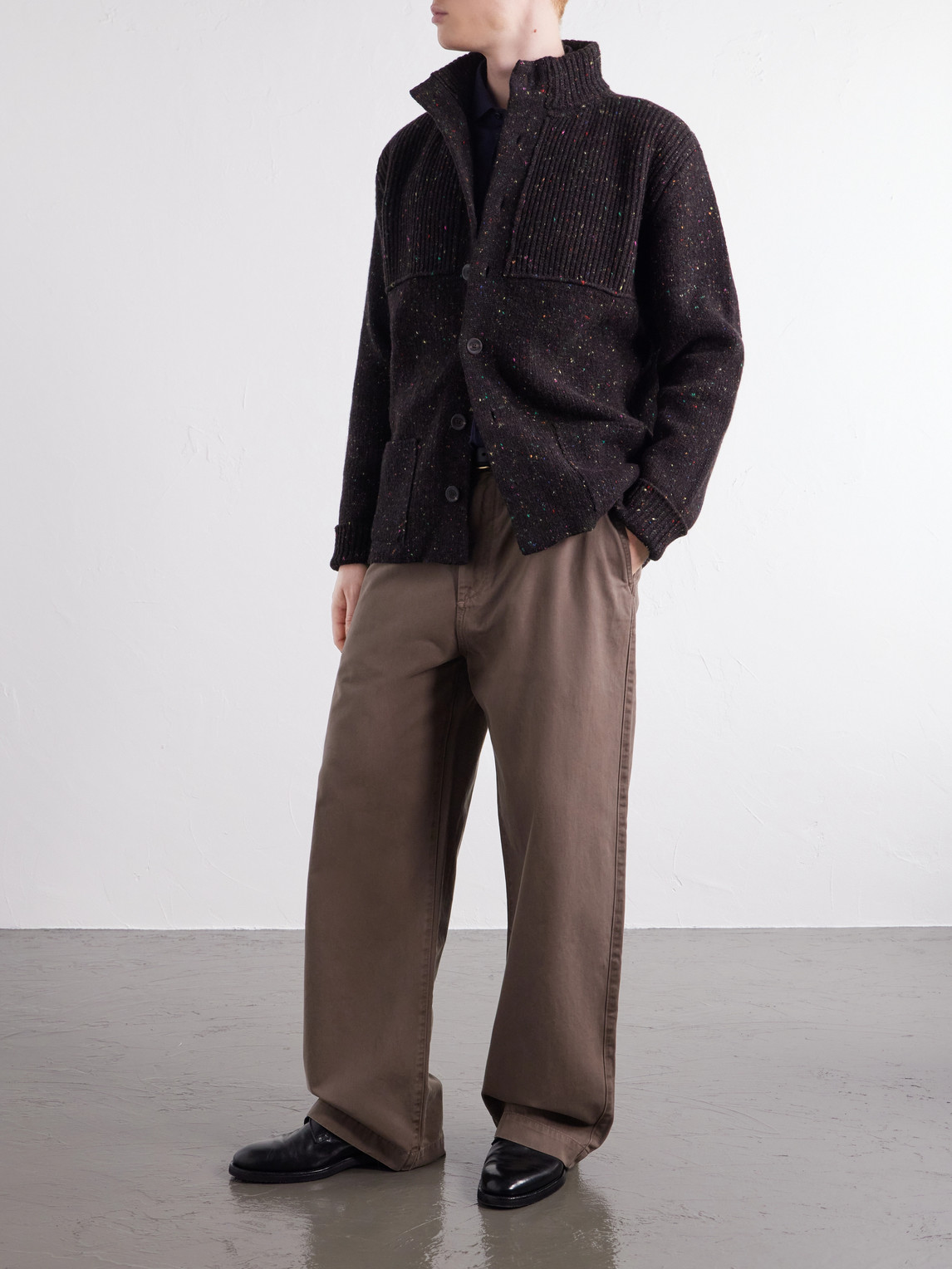 Inis Meáin - Storm Merino Wool And Cashmere-Blend Cardigan