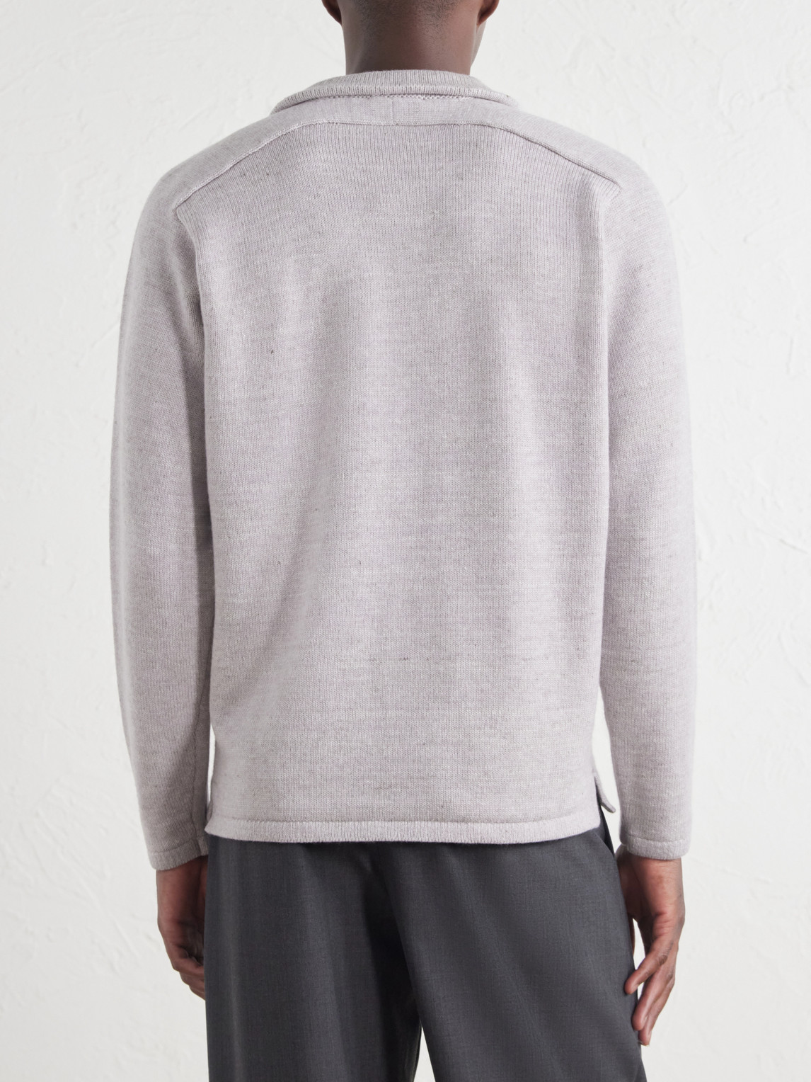 Inis Meáin - Wool And Linen-Blend Polo Shirt