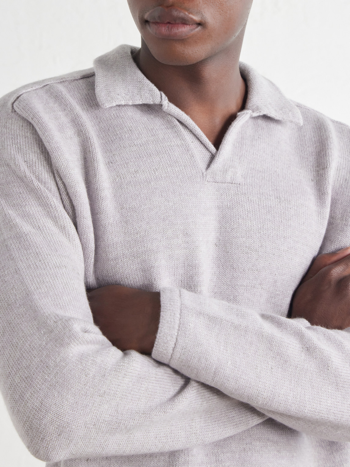 Inis Meáin - Wool And Linen-Blend Polo Shirt