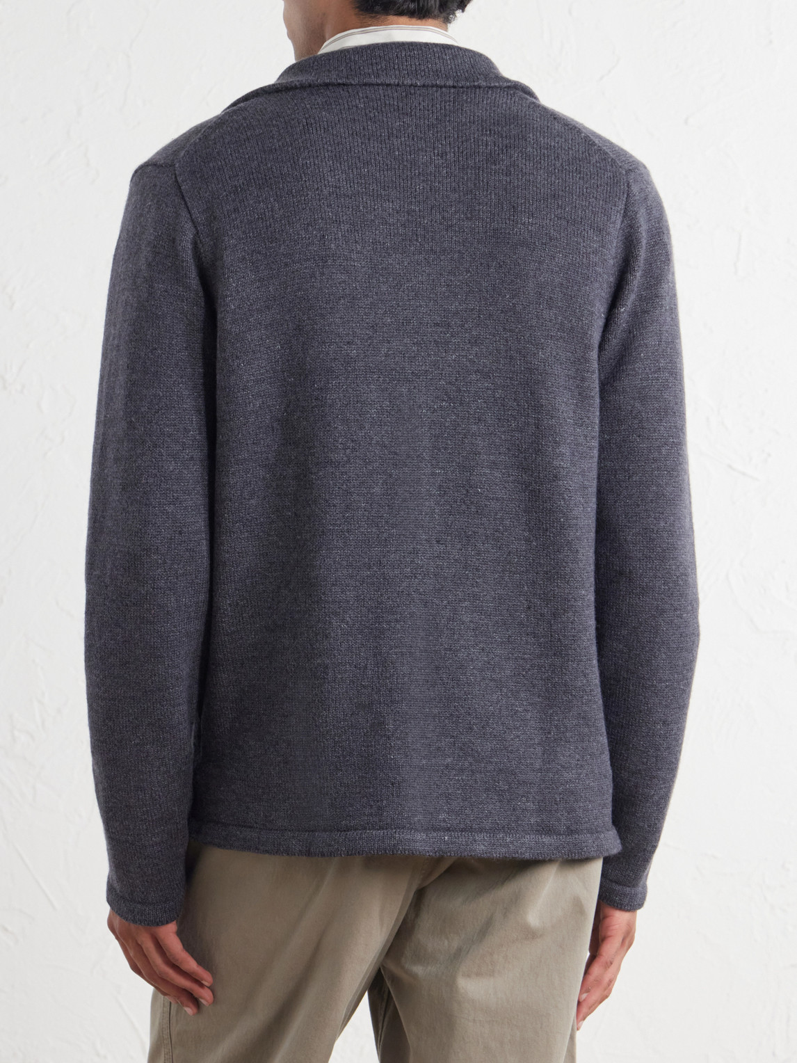 Inis Meáin - Merino Wool And Linen-Blend Cardigan