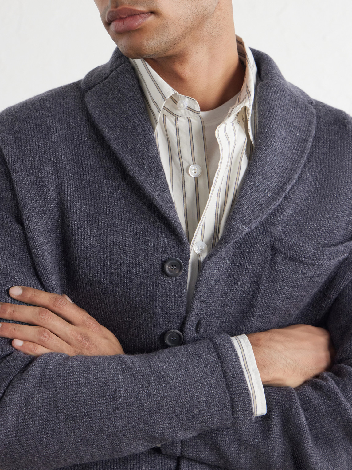 Inis Meáin - Merino Wool And Linen-Blend Cardigan
