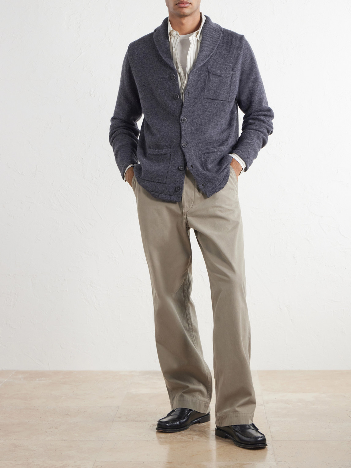 Inis Meáin - Merino Wool And Linen-Blend Cardigan