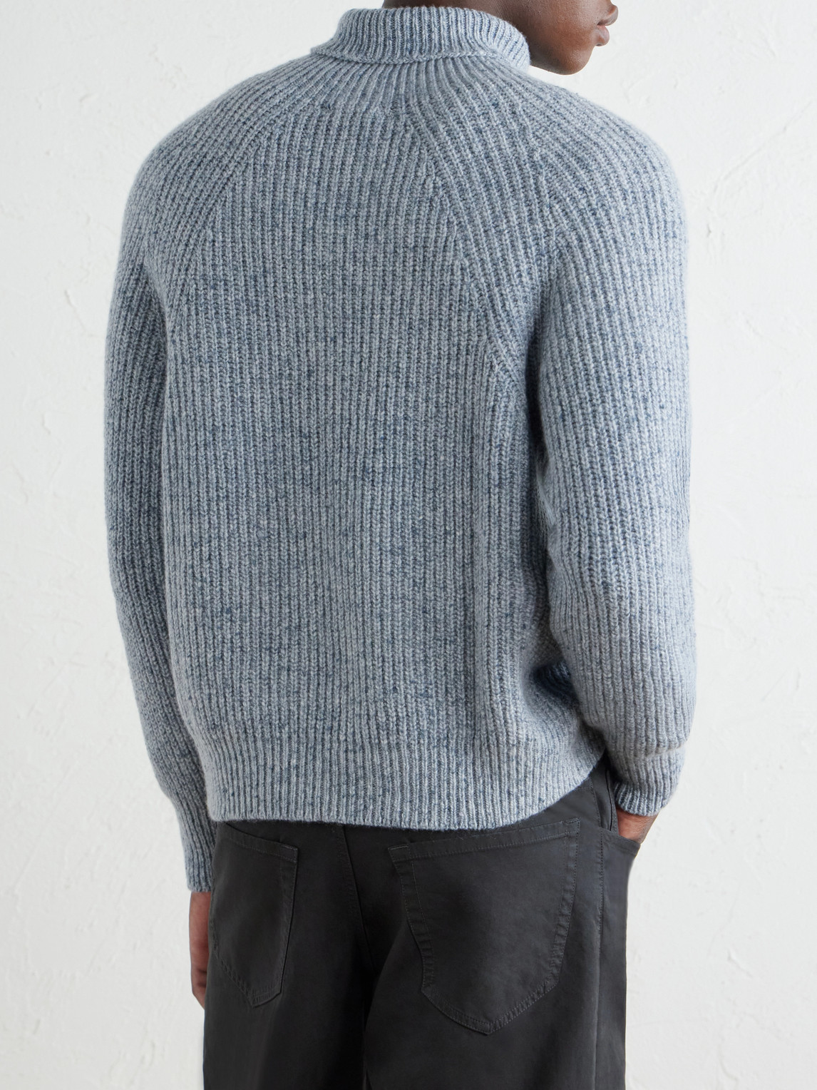 Inis Meáin - Boatbuilder Ribbed Cashmere Sweater