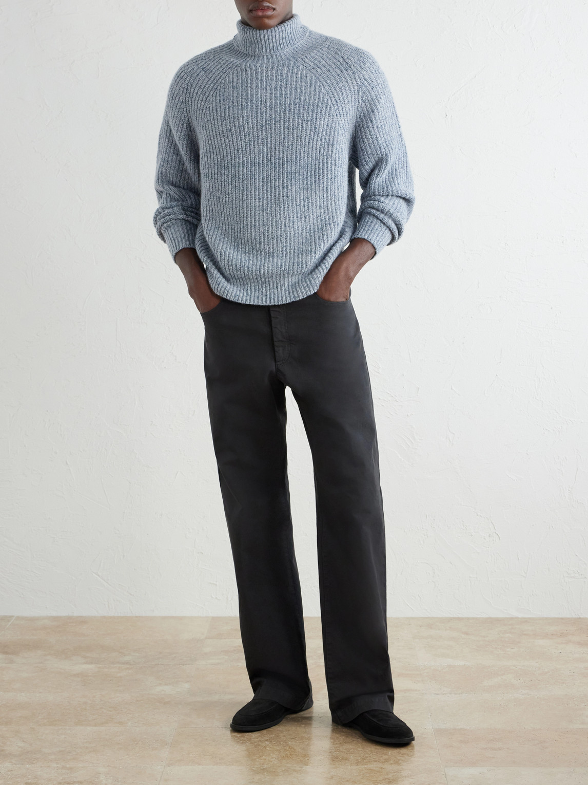 Inis Meáin - Boatbuilder Ribbed Cashmere Sweater