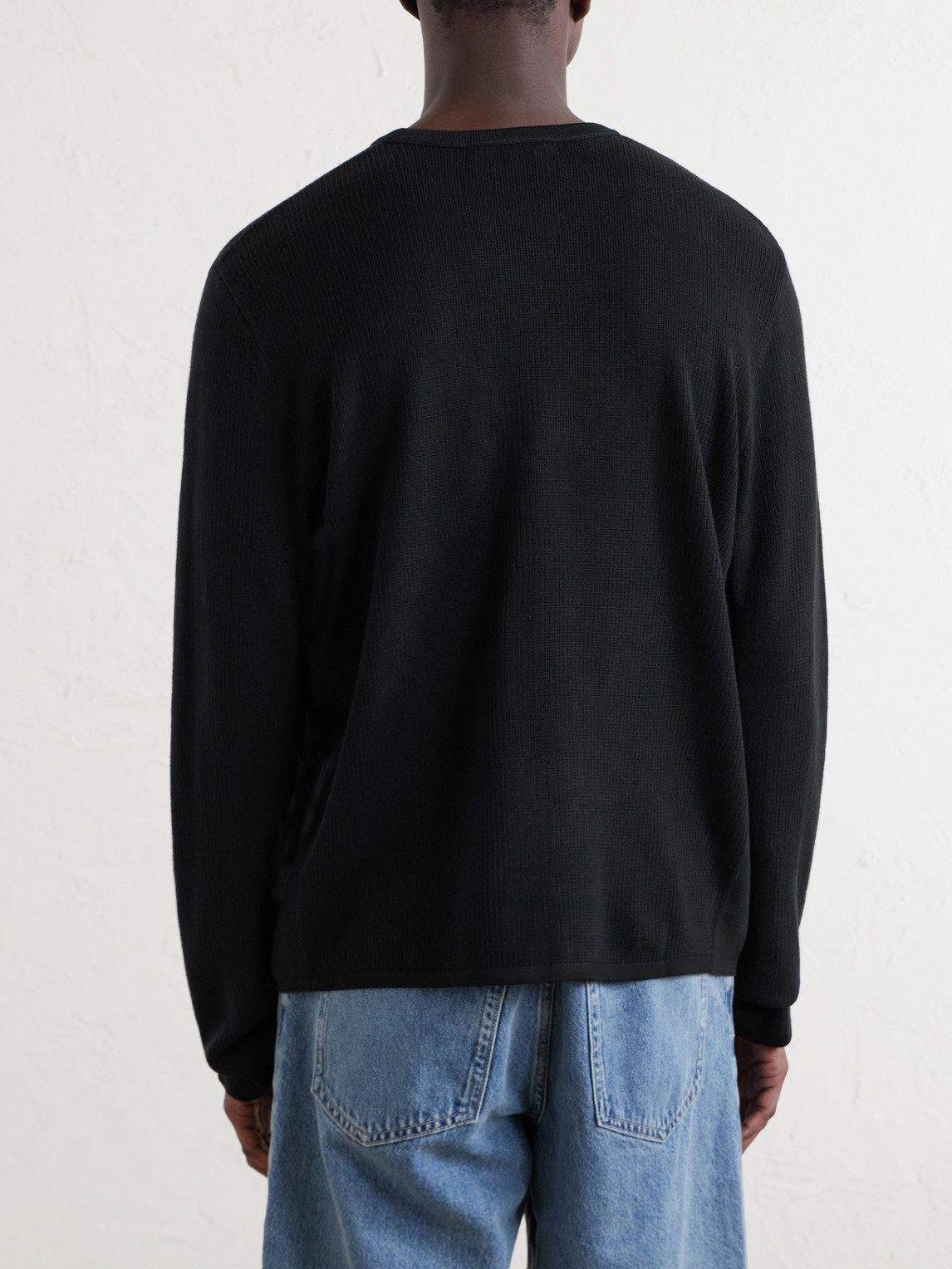 Cotton-Blend Sweater