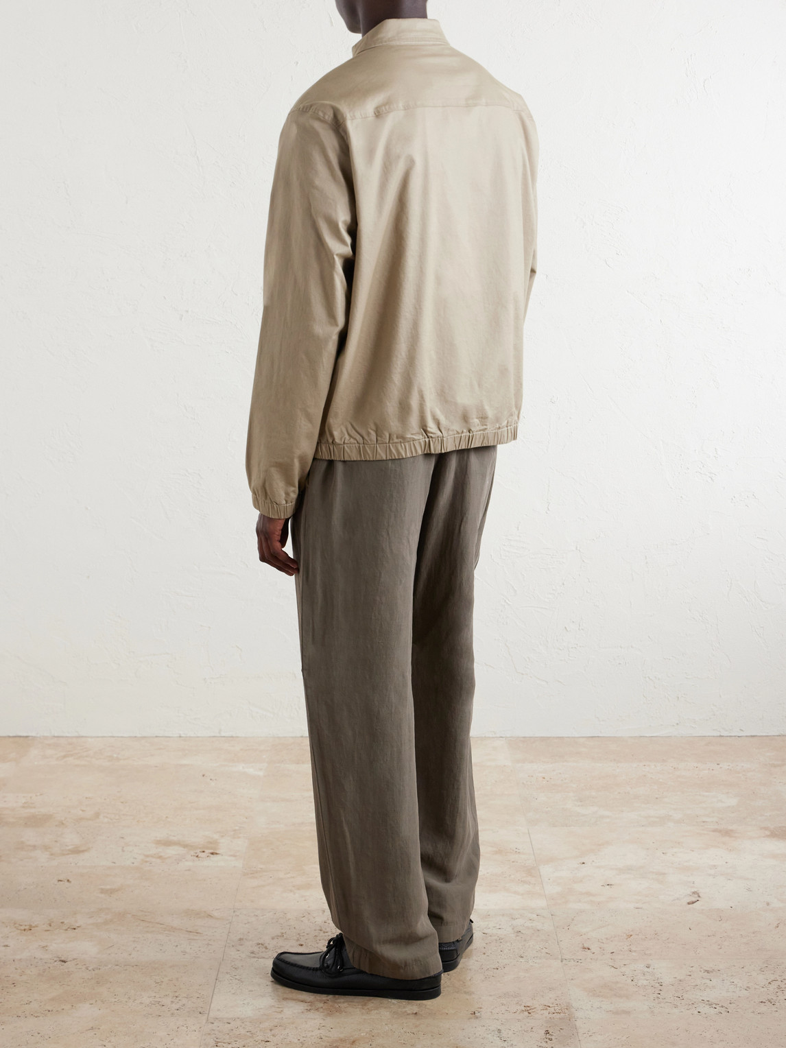 Harrington Cotton-Blend Jacket