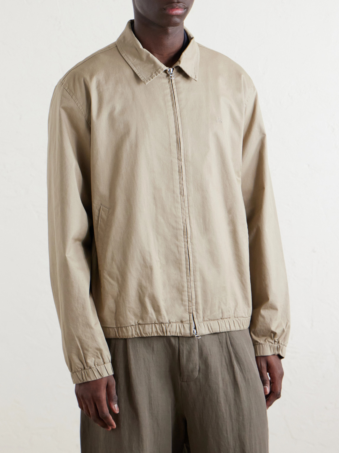 Harrington Cotton-Blend Jacket