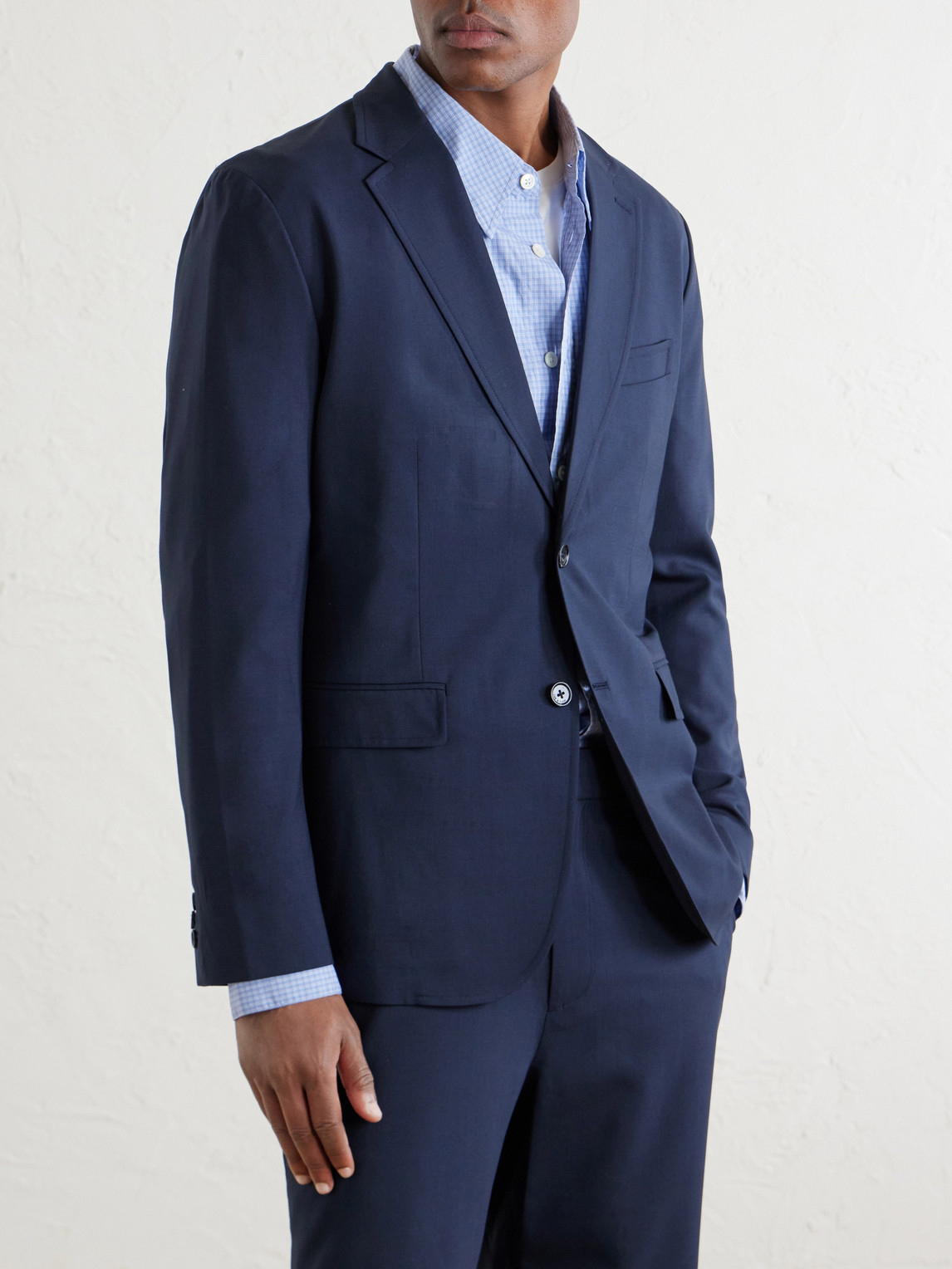 Skeleton Wool Suit Jacket