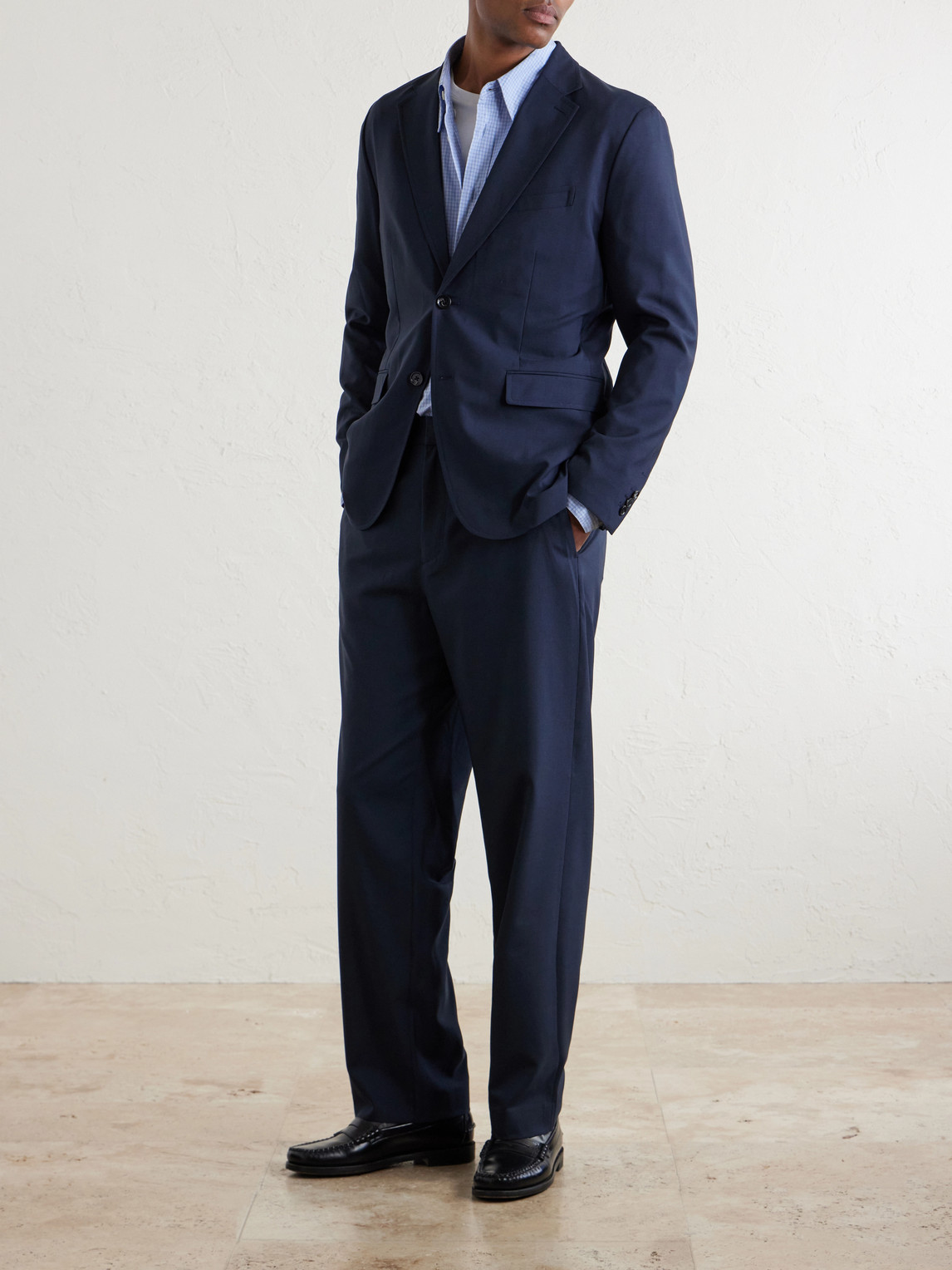 Skeleton Wool Suit Jacket