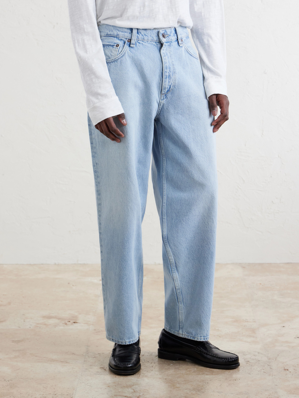 Authentic Wide-Leg Jeans