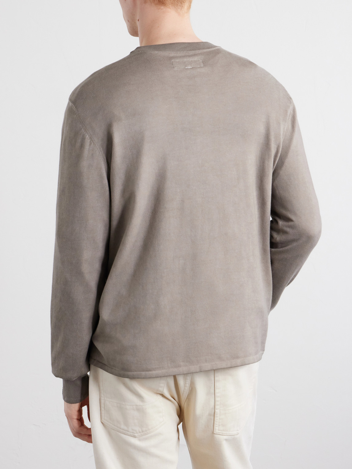 Ribbed Cotton Sweater