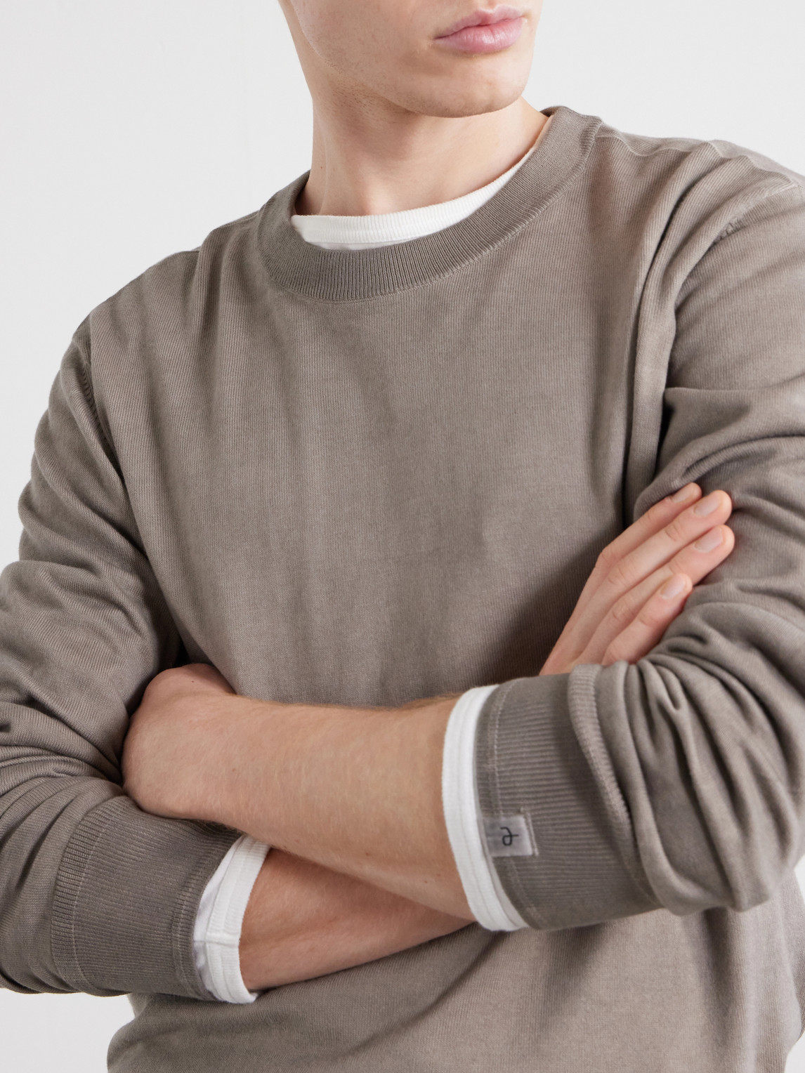 Ribbed Cotton Sweater