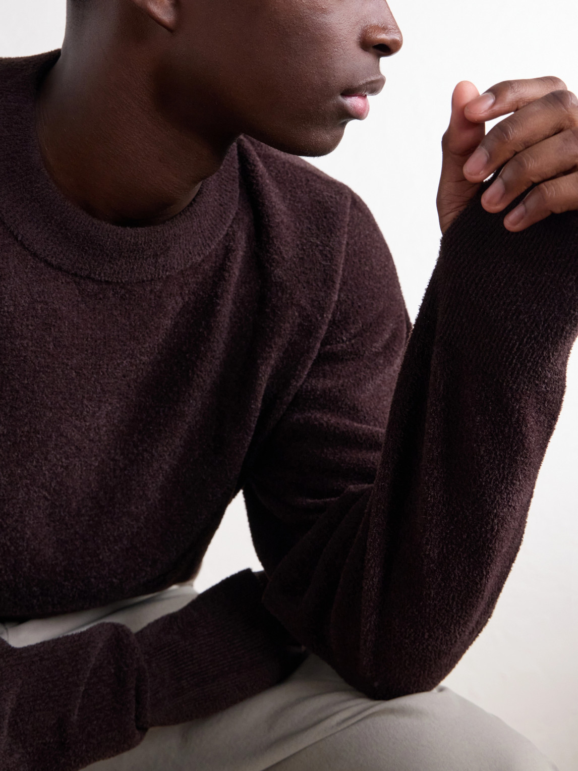 Goldwin Terry Ski Base Layer In Brown