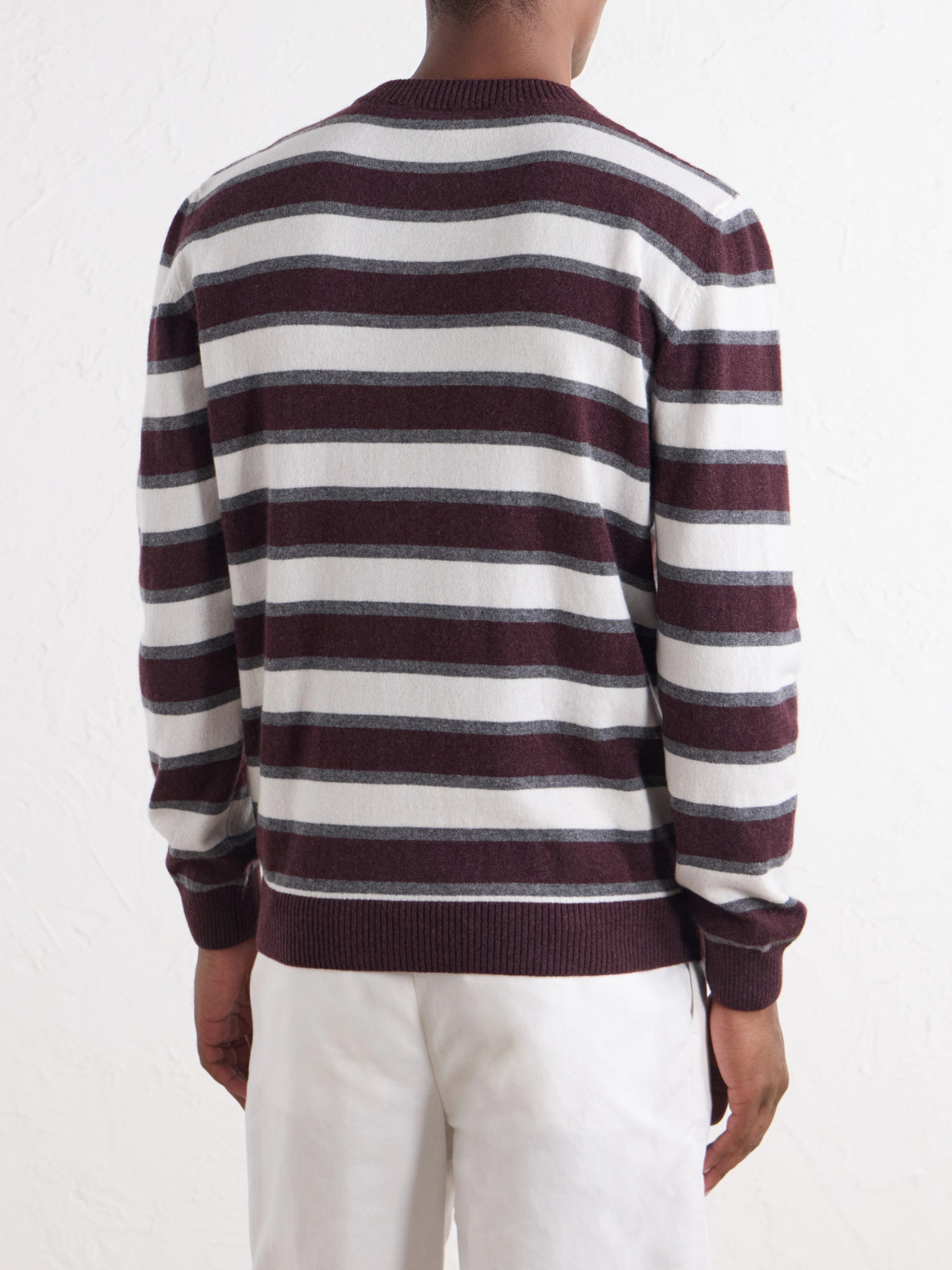 Striped Cashmere Sweater