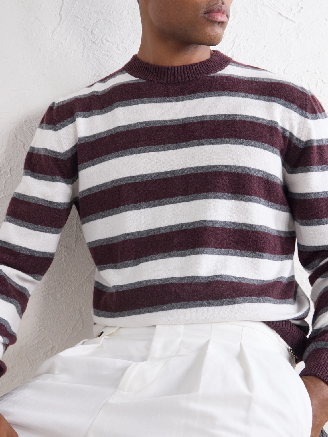 Striped Cashmere Sweater