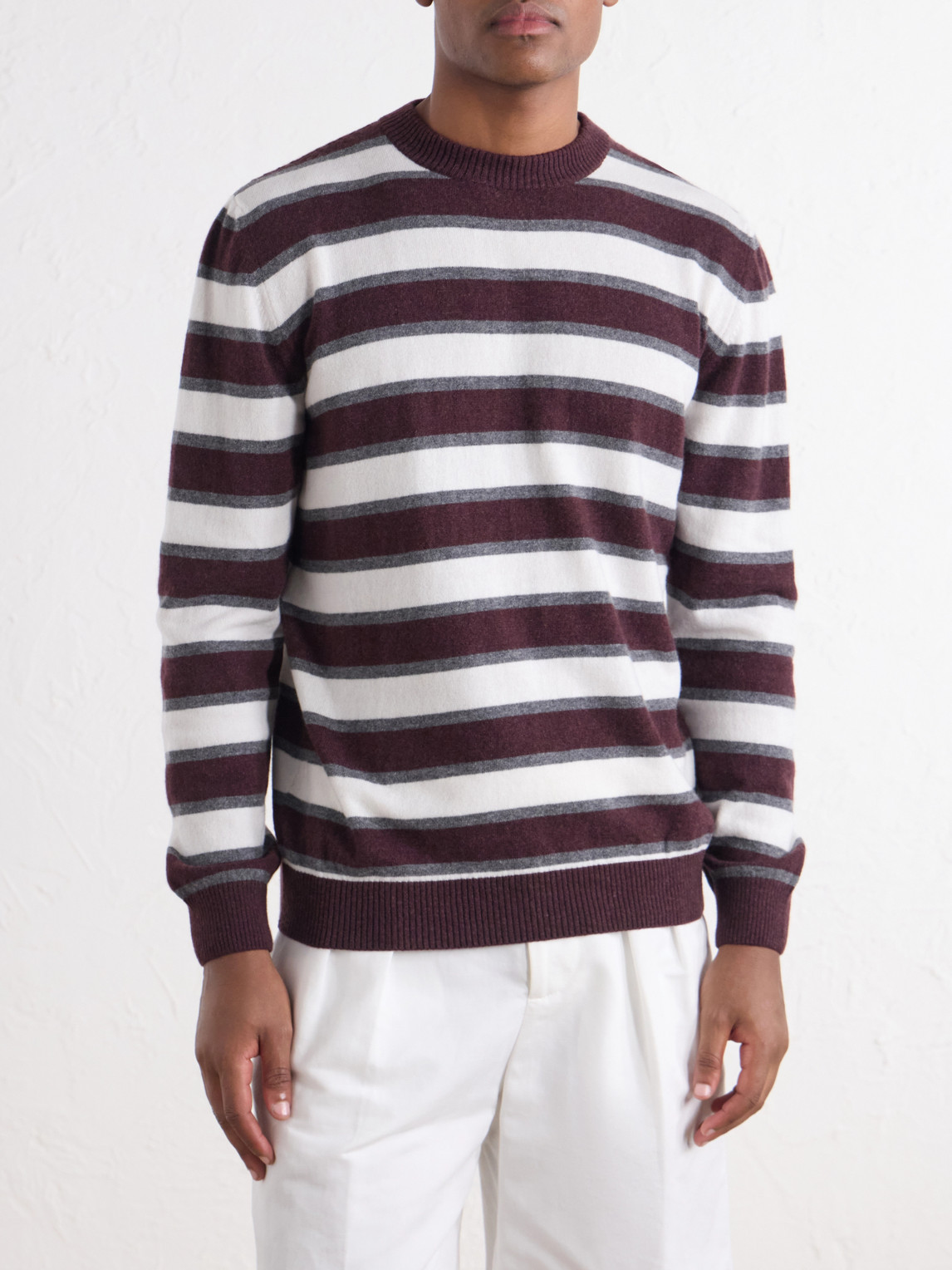 Striped Cashmere Sweater