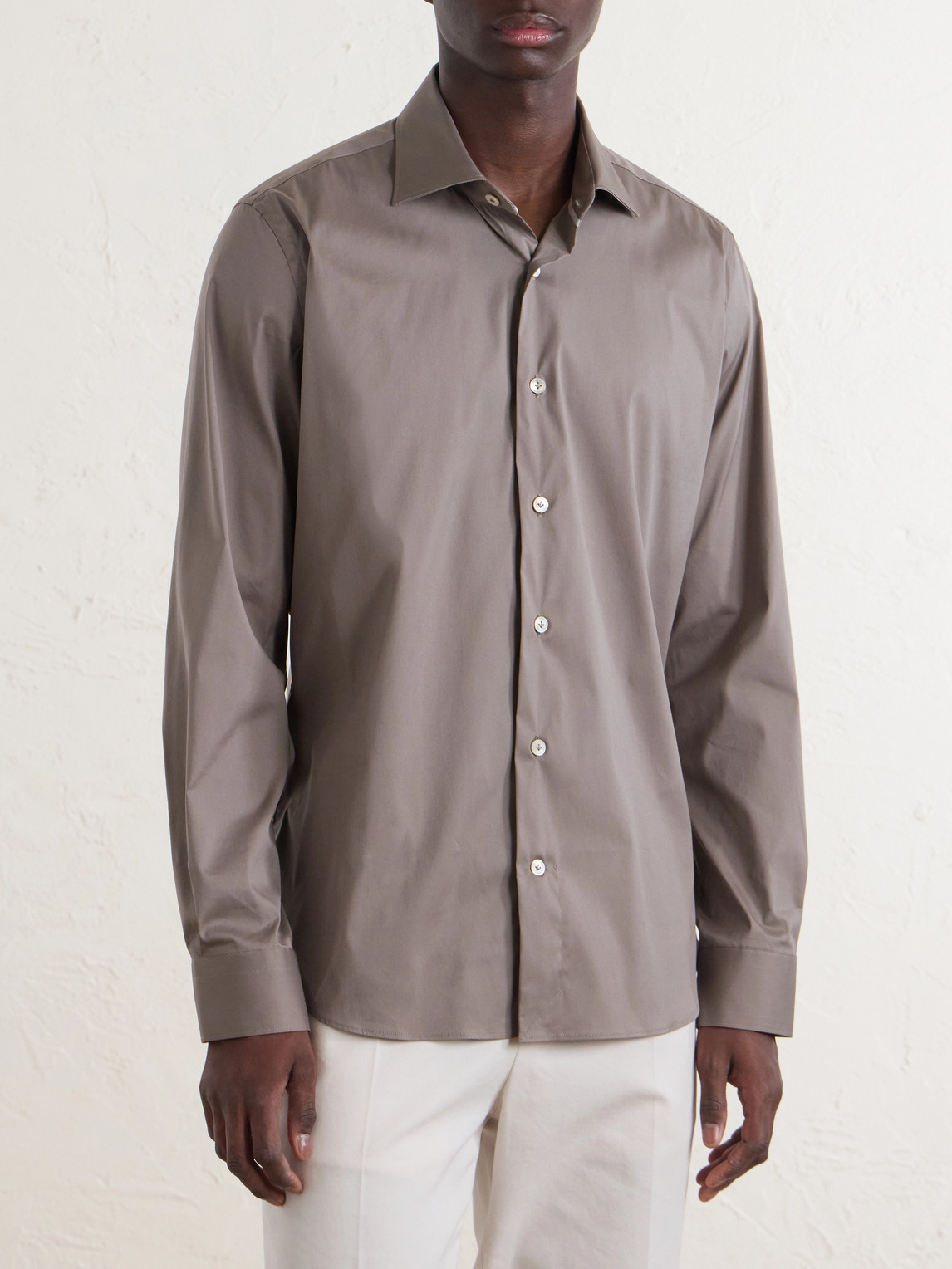 Cotton-Blend Shirt