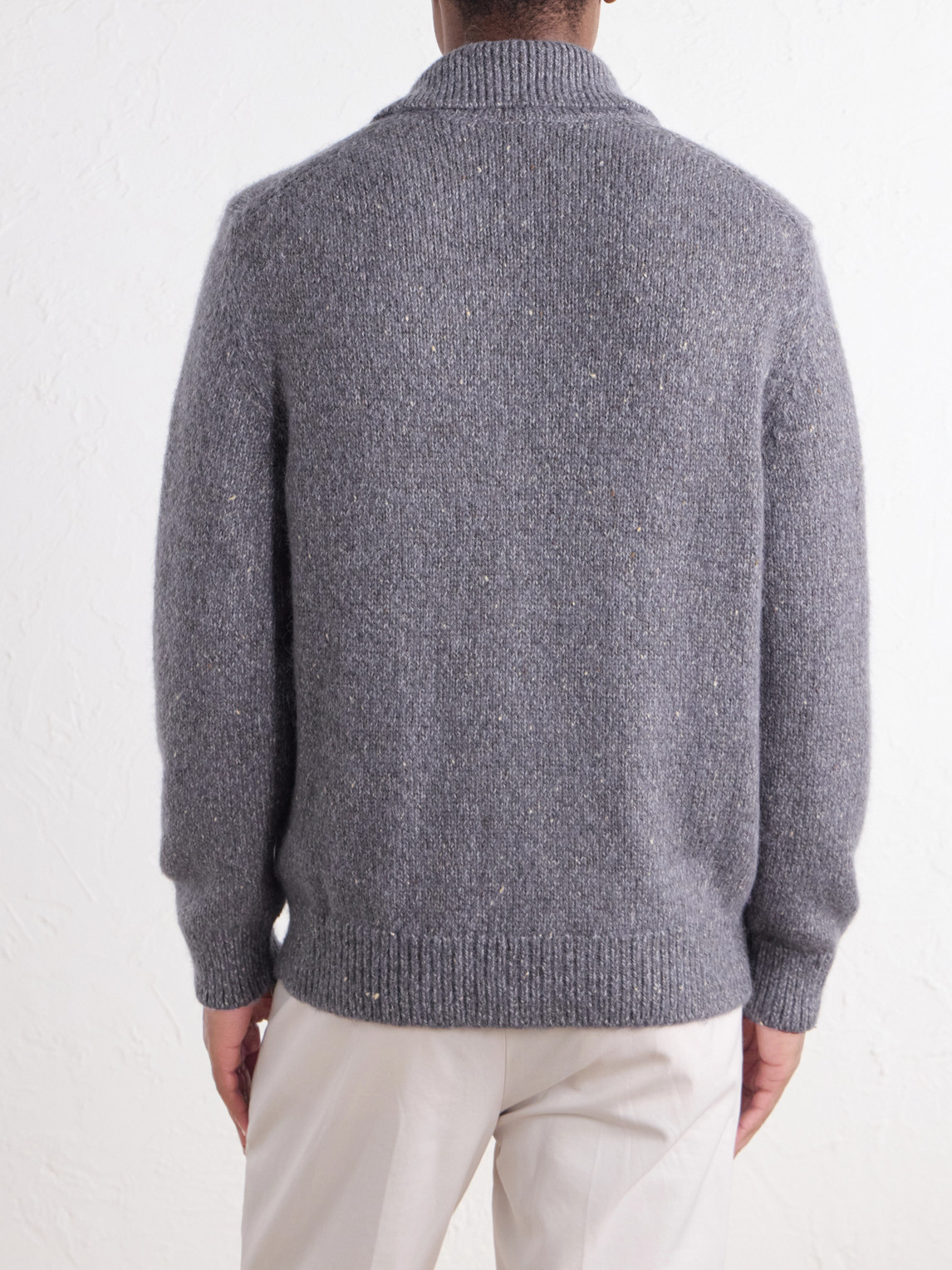 Wool-Blend Cardigan
