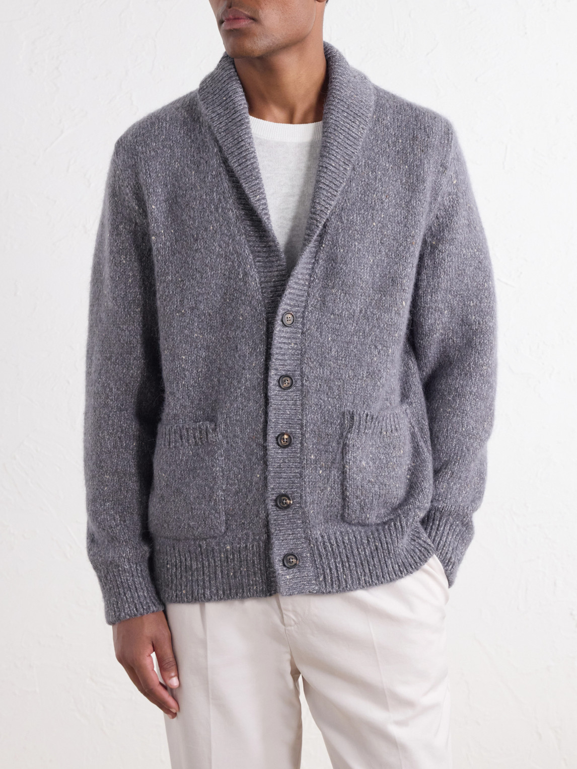 Wool-Blend Cardigan