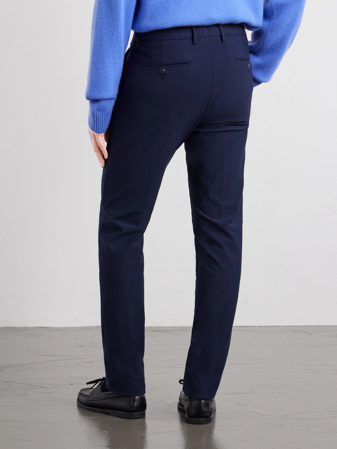 Straight-Leg Cotton-Blend Twill Chino