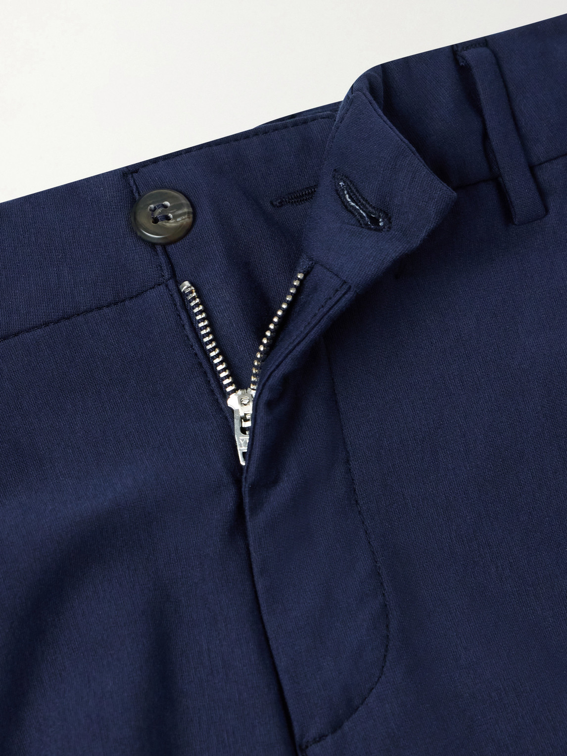 Straight-Leg Cotton-Blend Twill Chino