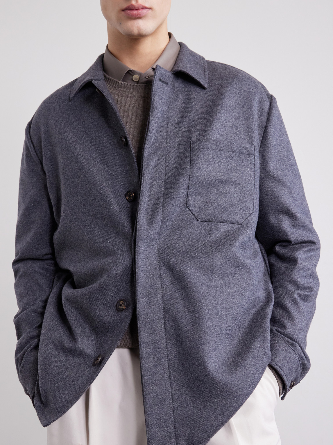 Cashmere Overshirt