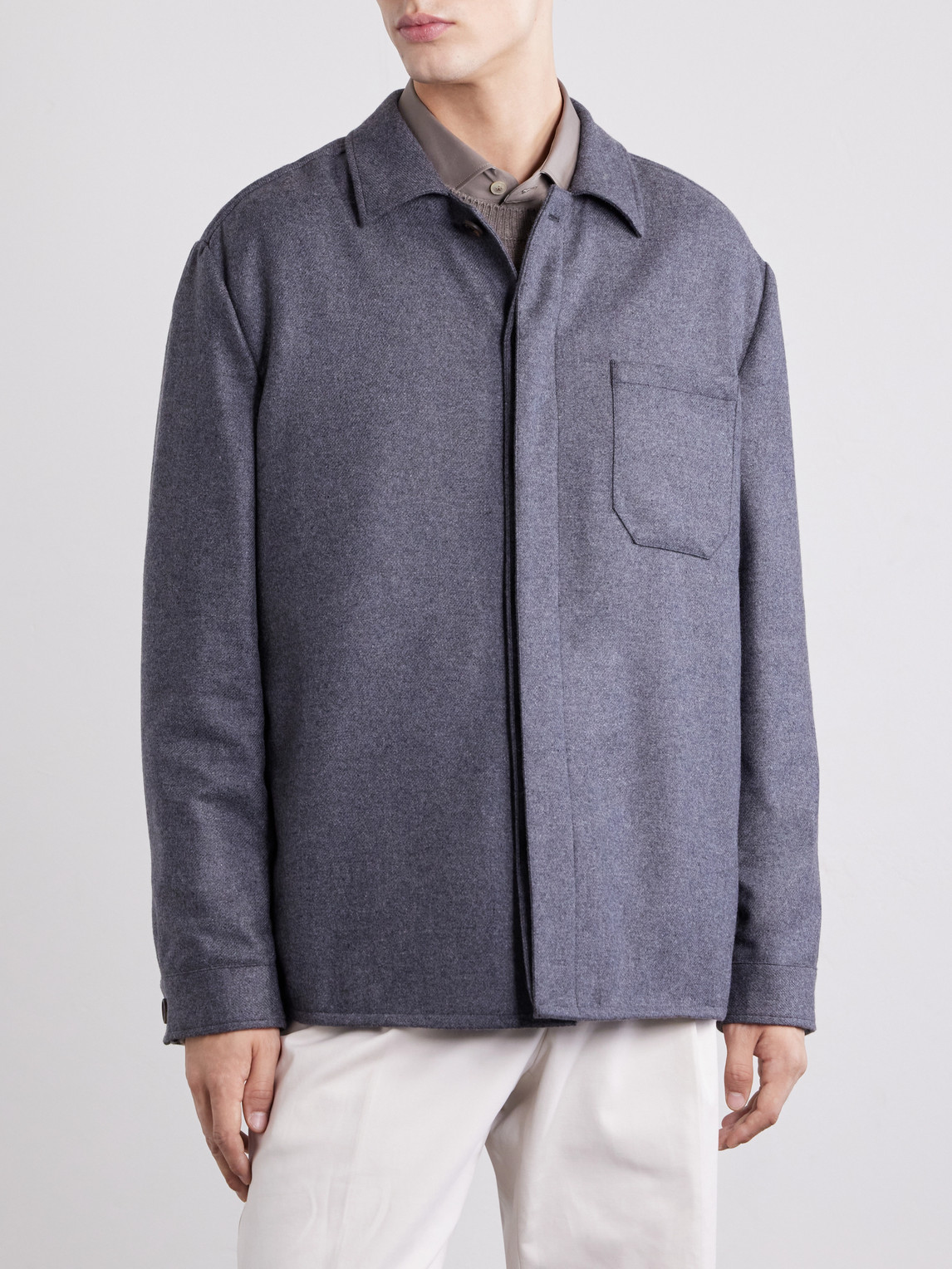 Cashmere Overshirt