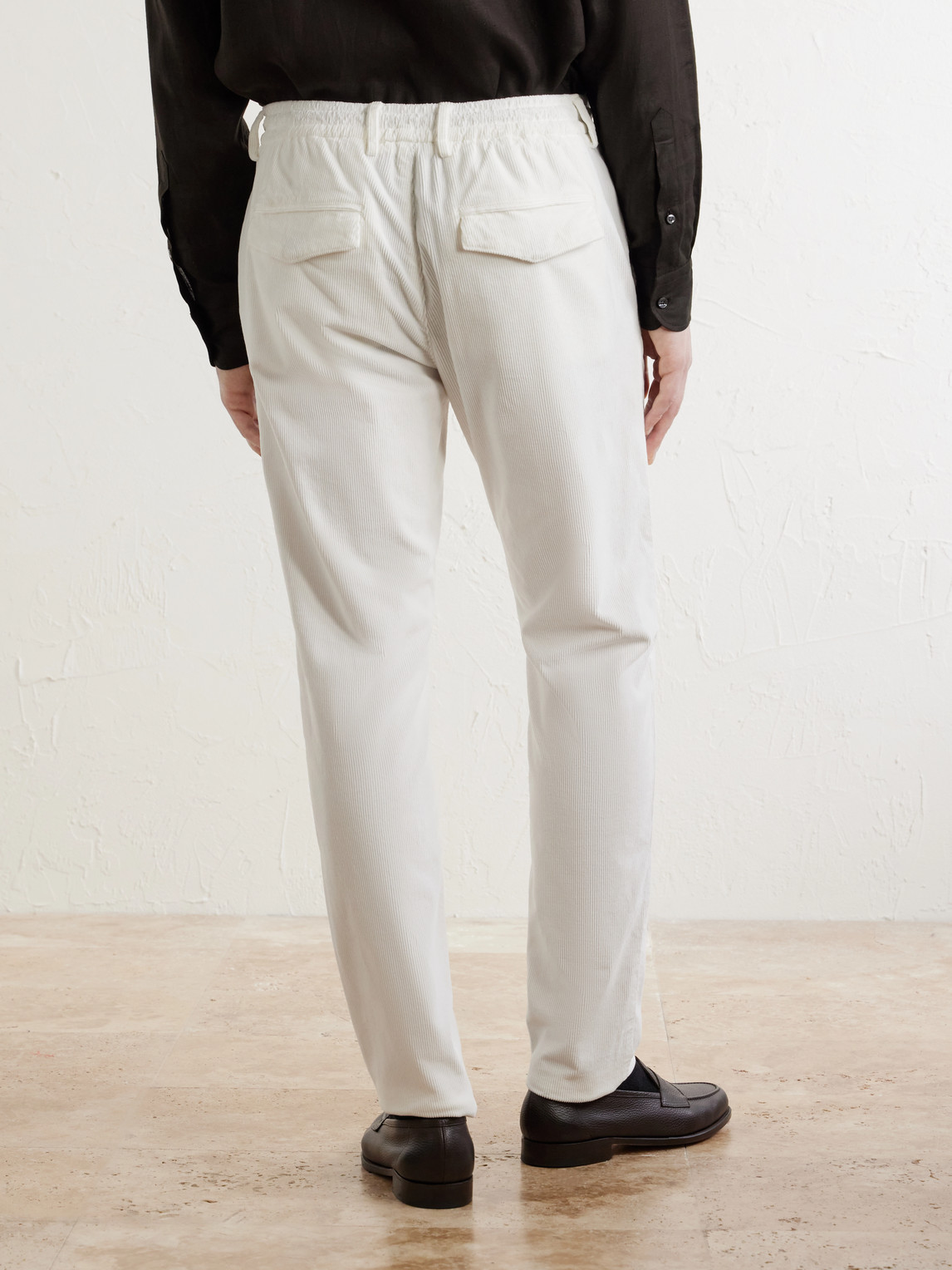 Straight-Leg Cotton-Blend Corduroy