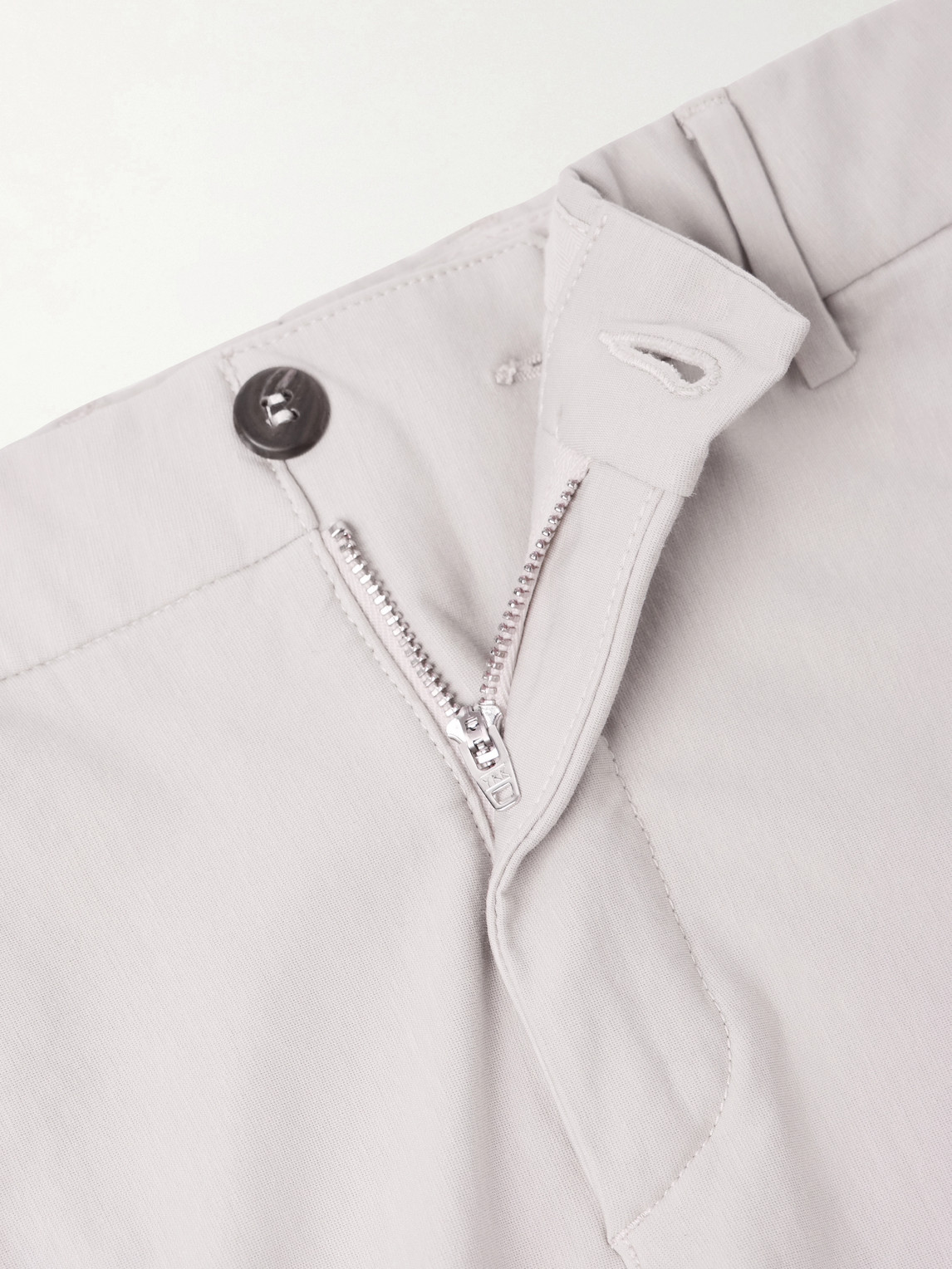 Straight-Leg Cotton-Blend Twill Chino