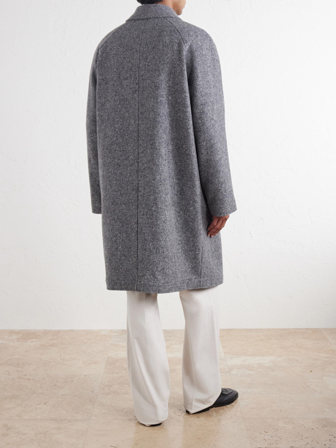 Wool-Blend Coat