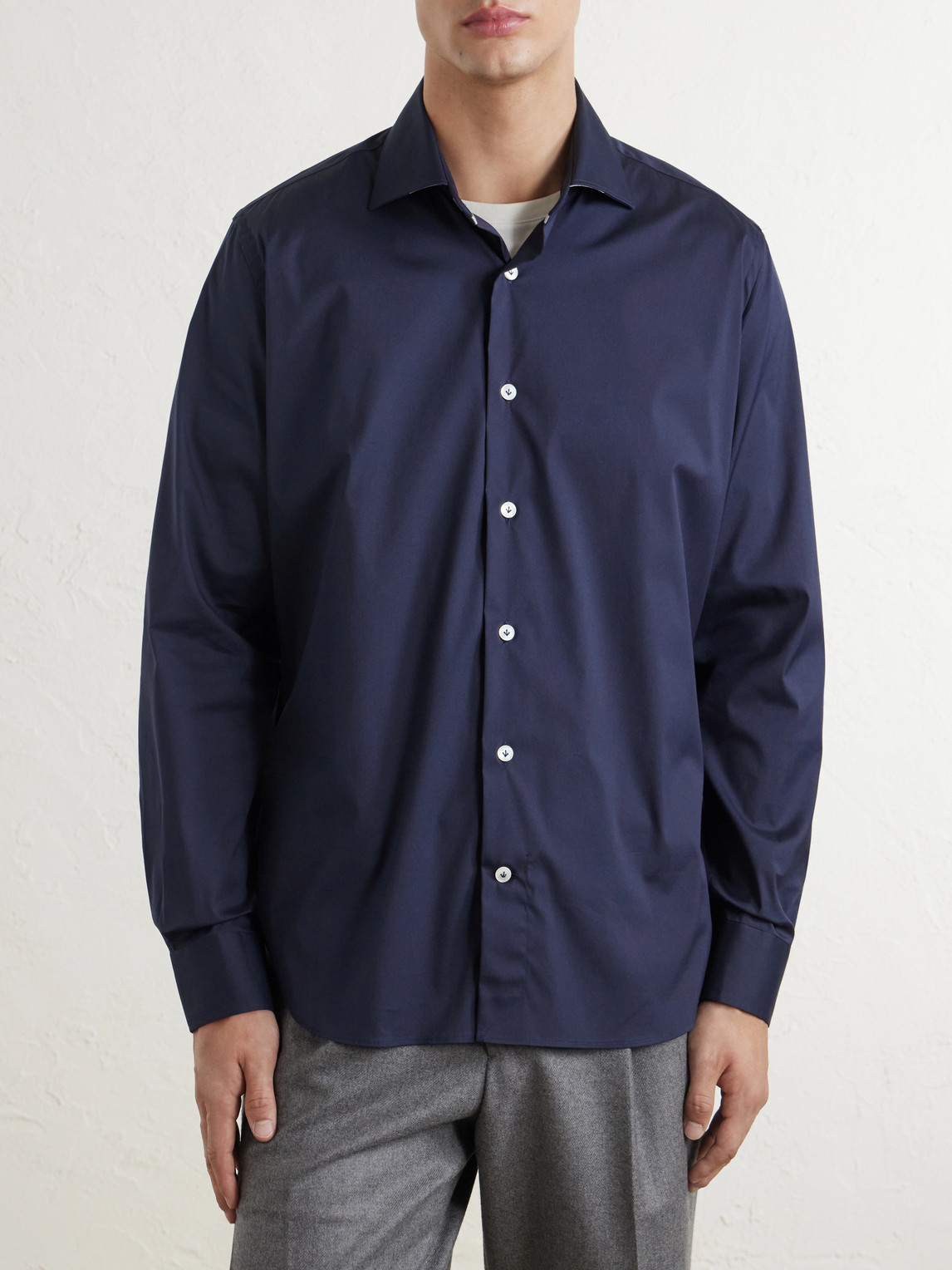 Cotton-Blend Shirt