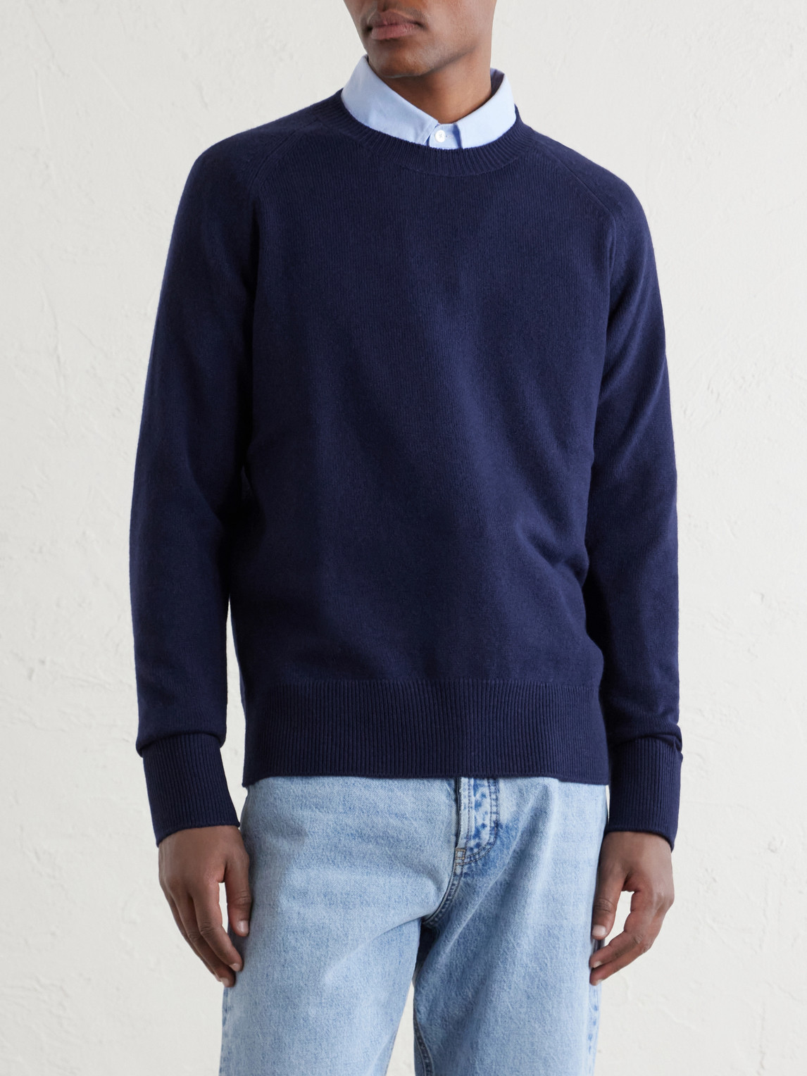  Eleventy - Wool Sweater - Men - Blue - S 