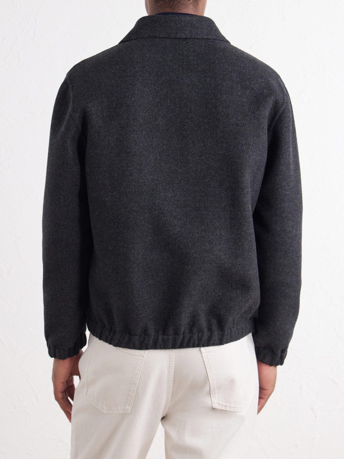 Wool Bomber Jacket