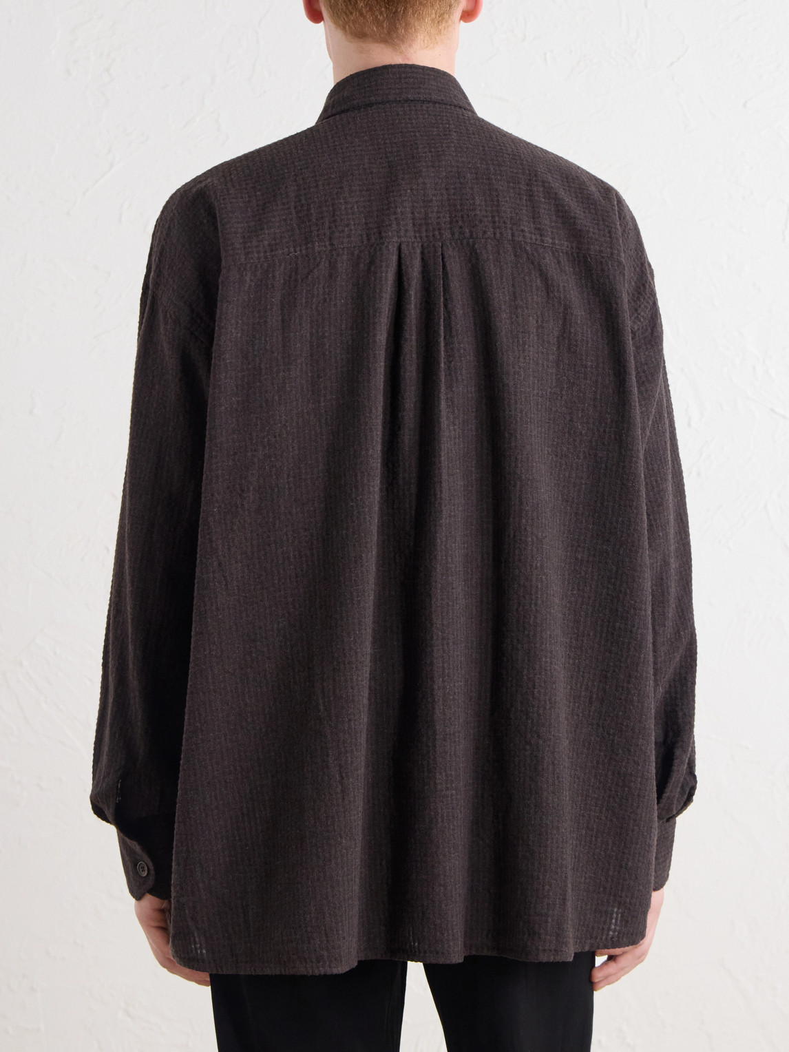 Borrowed Checked Woven Shirt