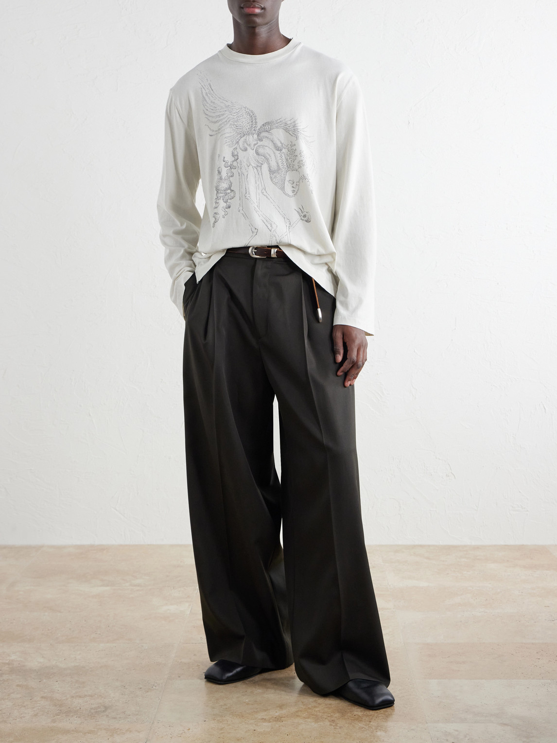 Printed Cotton-Jersey T-Shirt