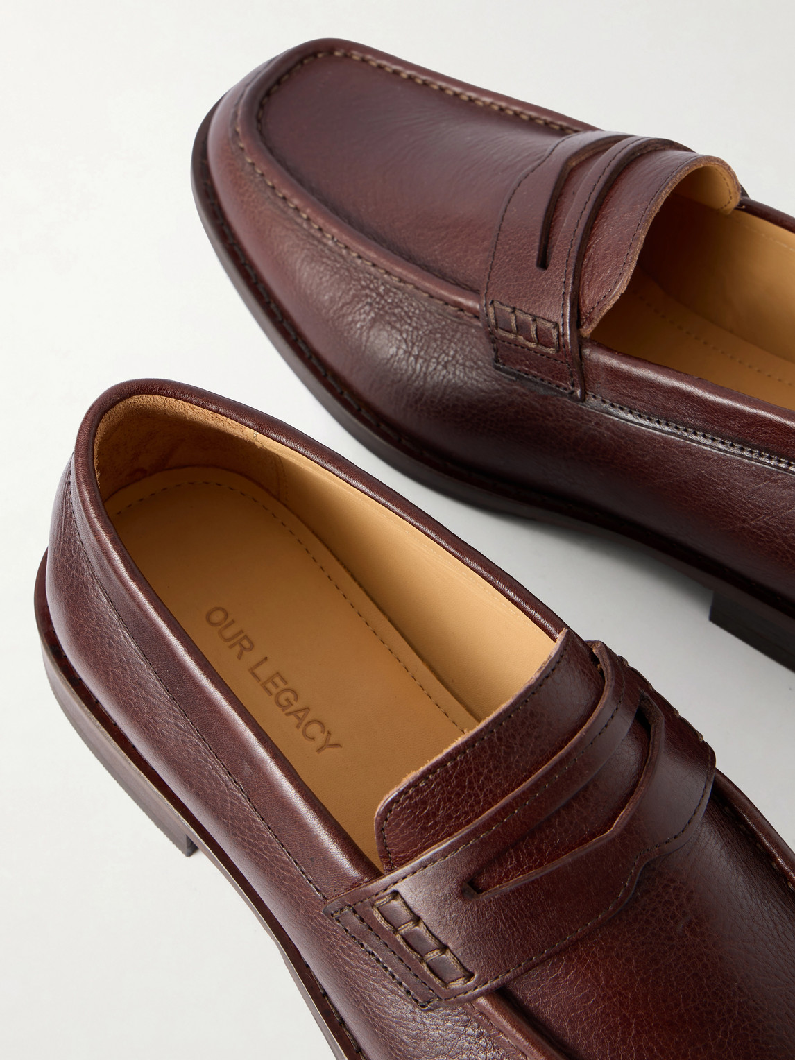 Leather Loafers