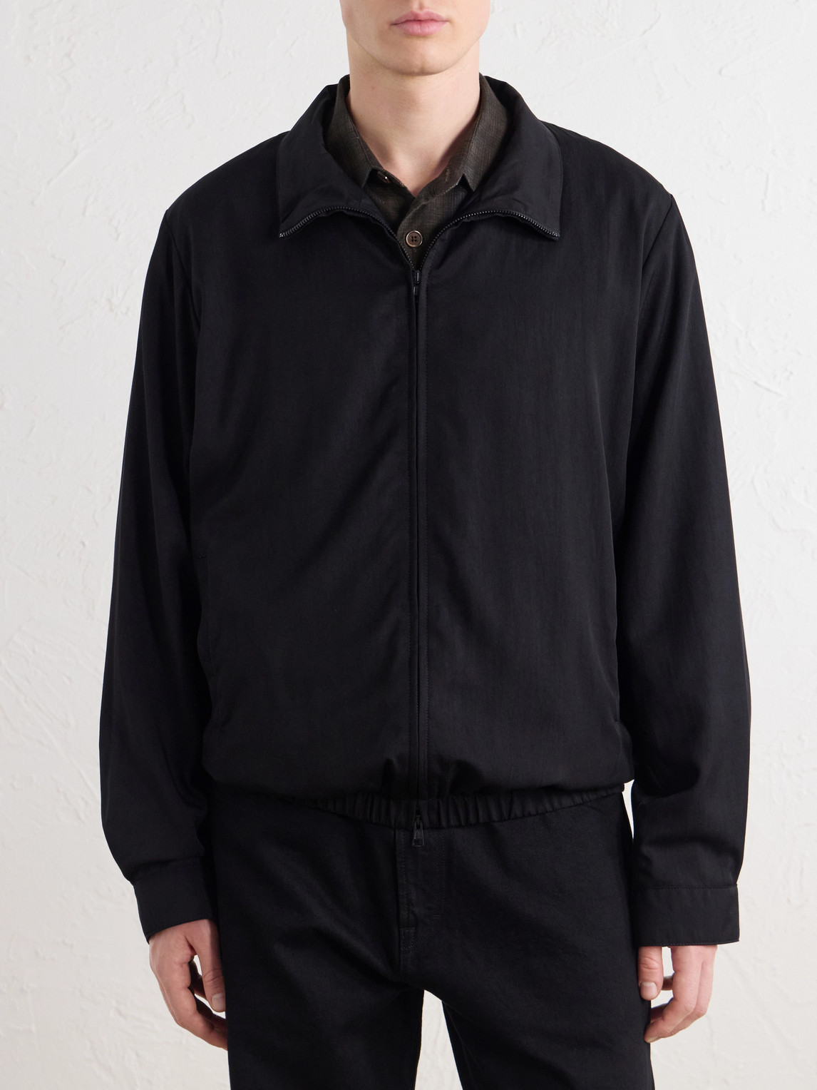 Casino Tencel™ Lyocell-Blend Twill Blouson Jacket