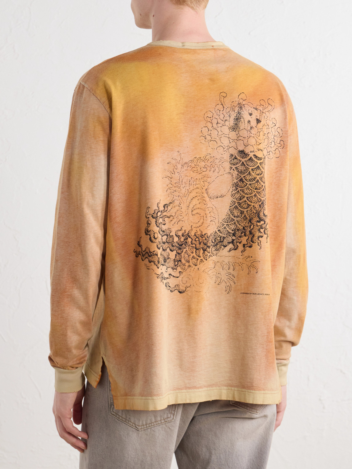 Cruise Faded-Effect Cotton-Jersey T-Shirt