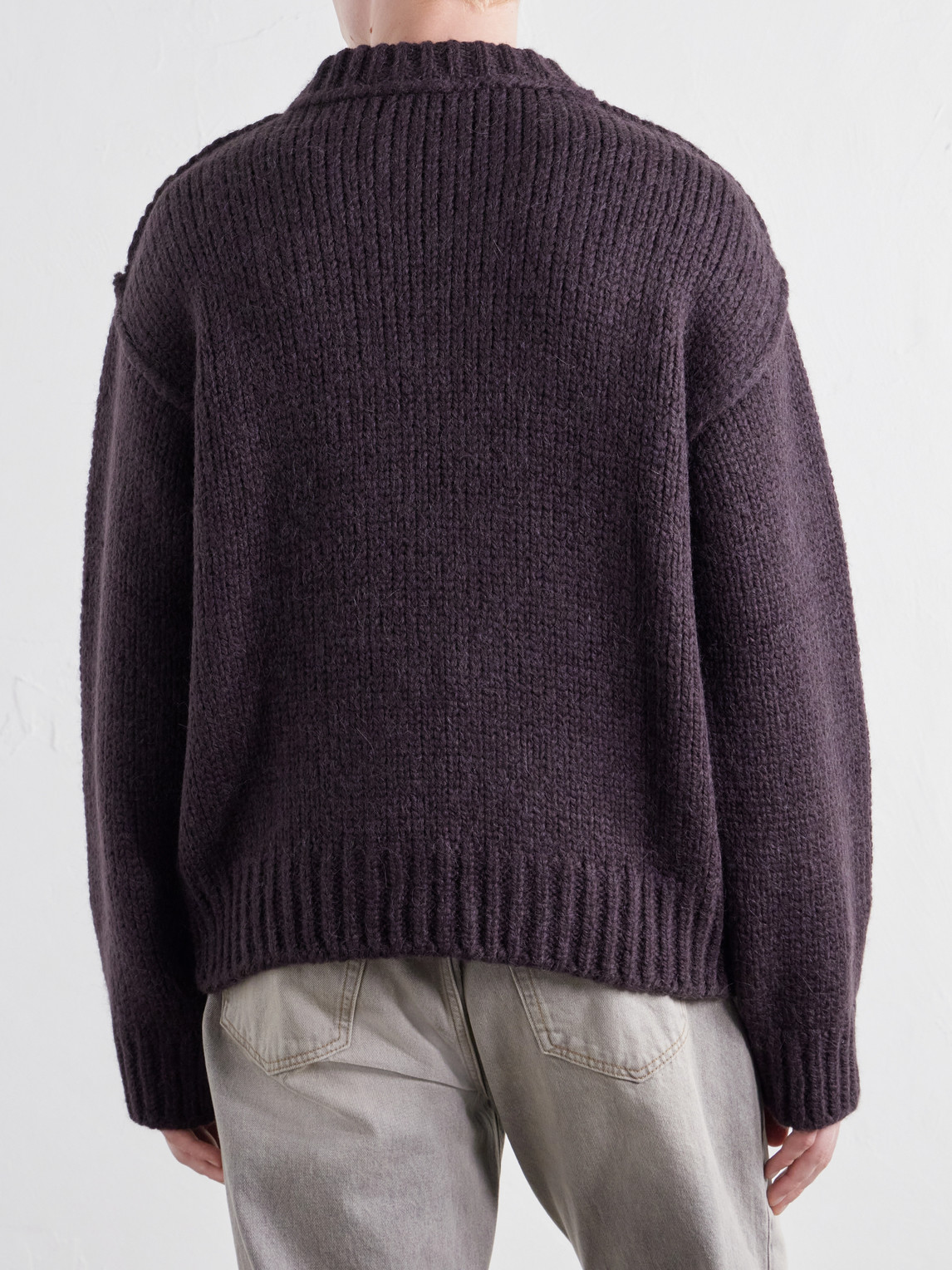 And Alpaca-Blend Sweater